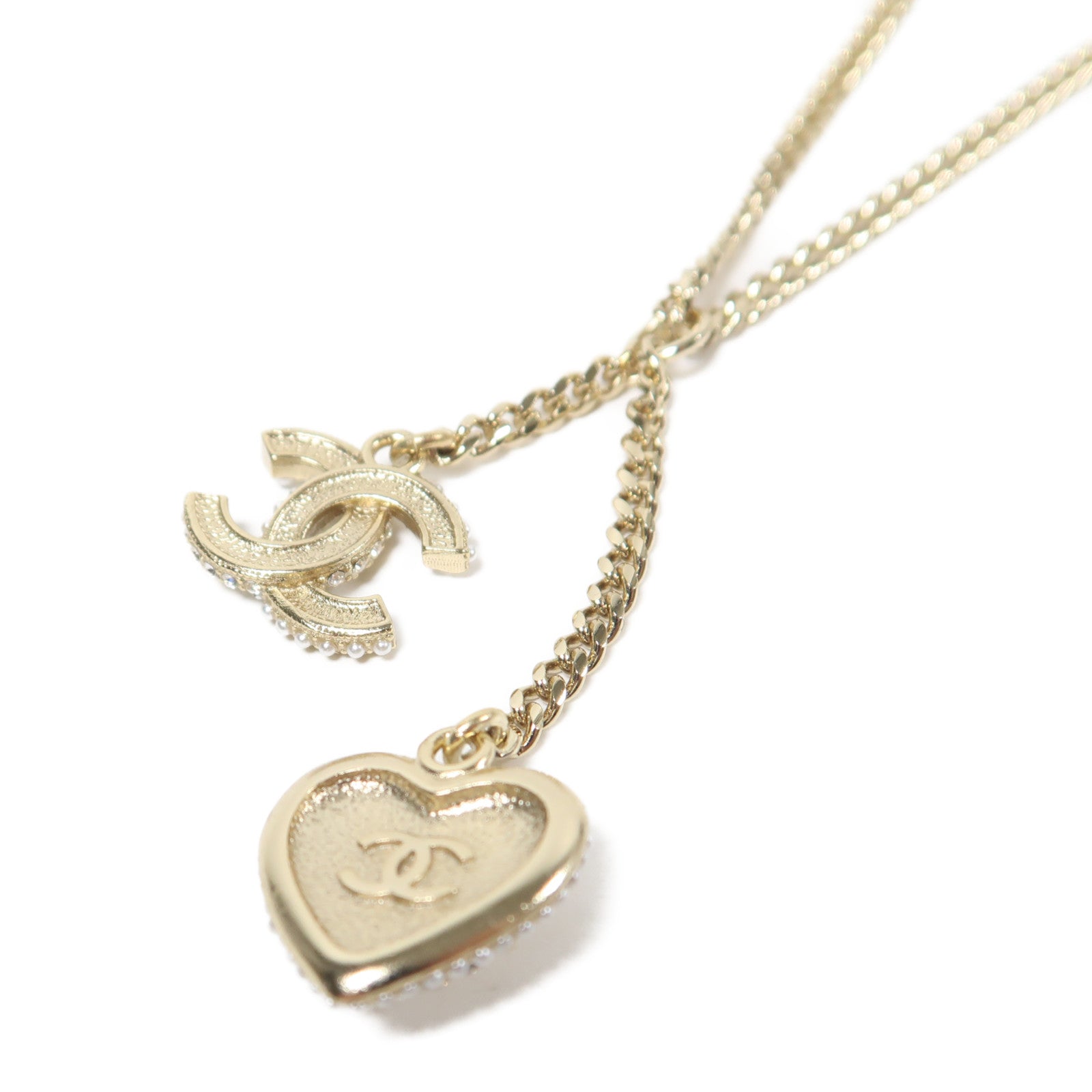 CHANEL 金屬Necklace項鏈金色