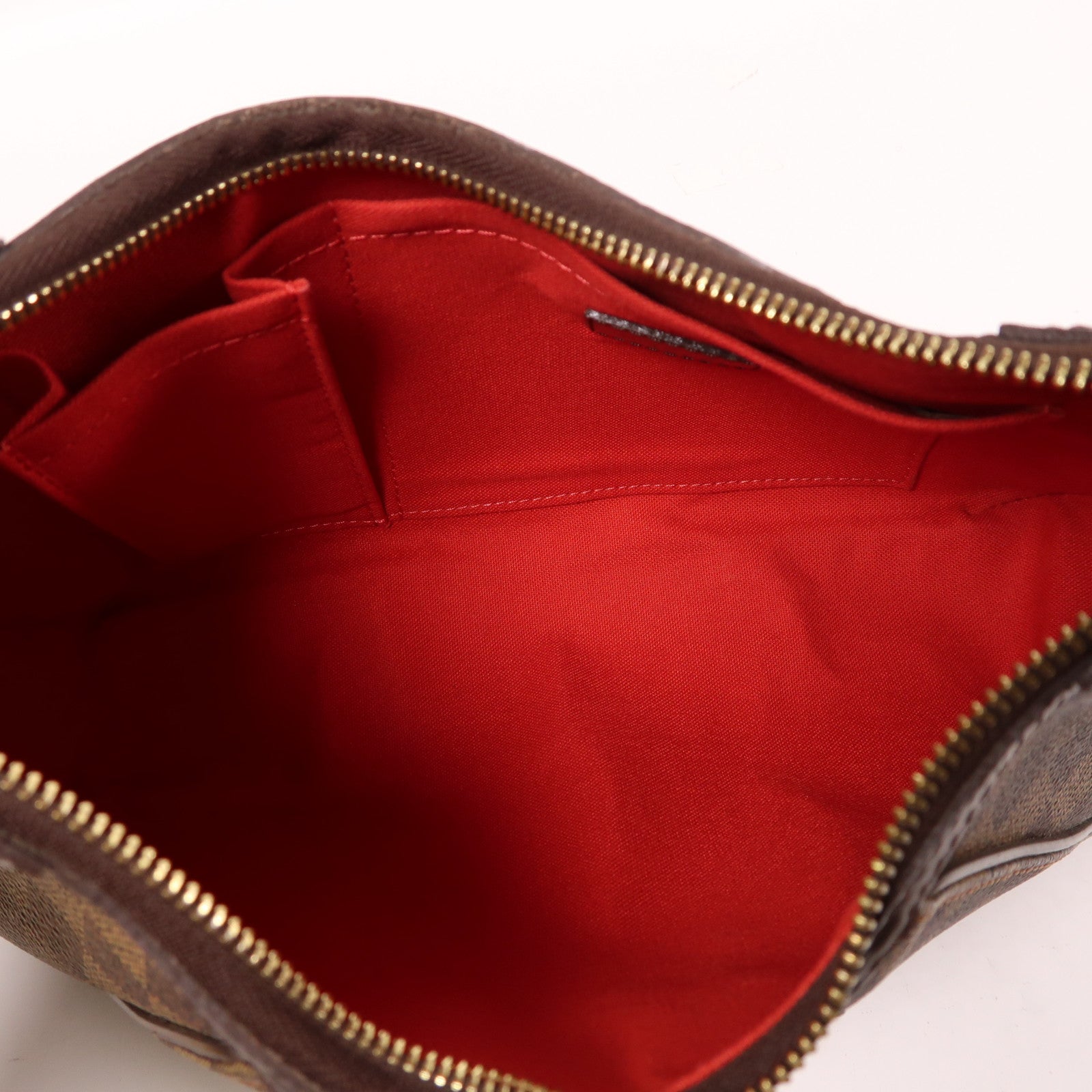 LOUIS VUITTON Damier Thames PM金扣肩背袋