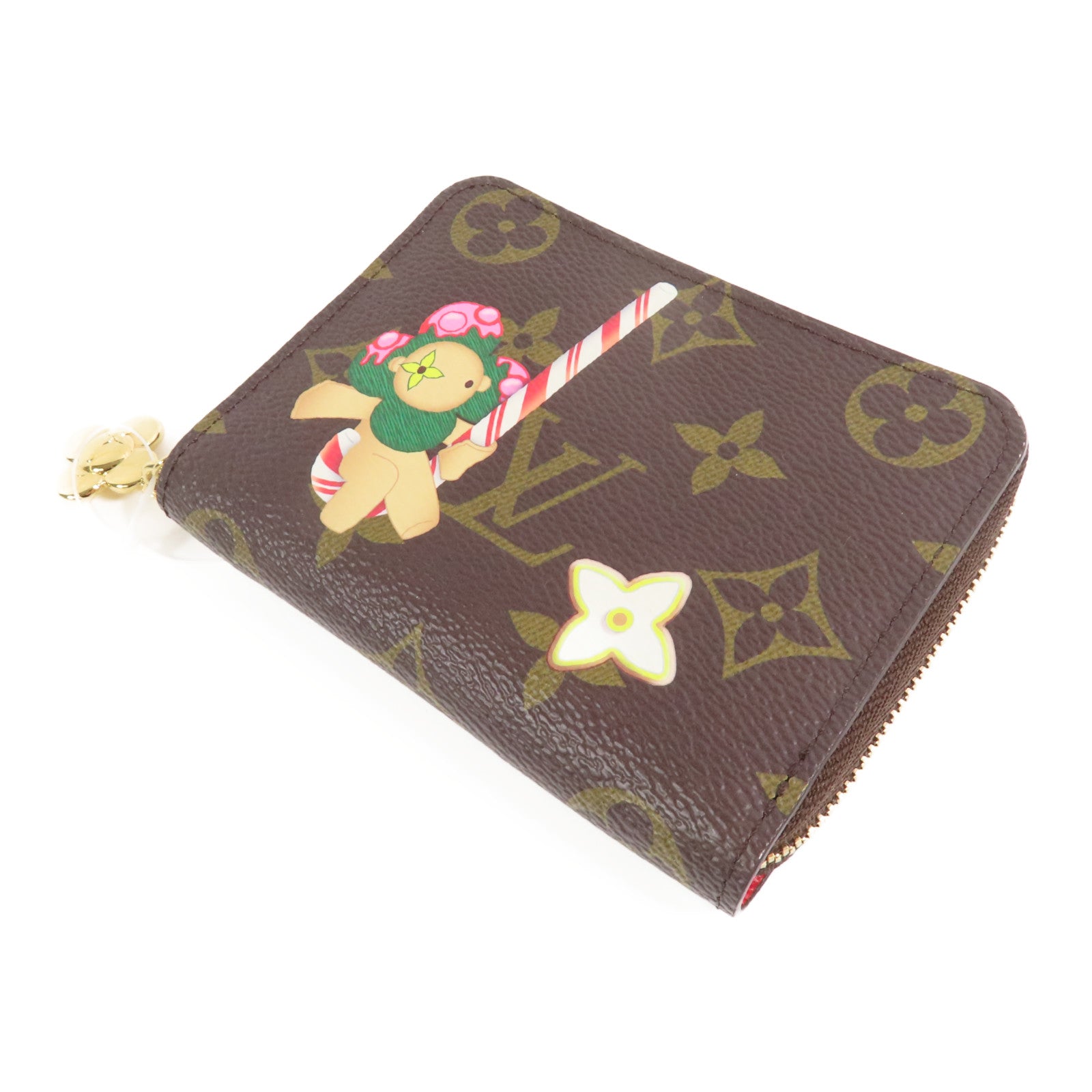 LOUIS VUITTON Monogram Candy Factory Wallet金扣拉鏈長錢包