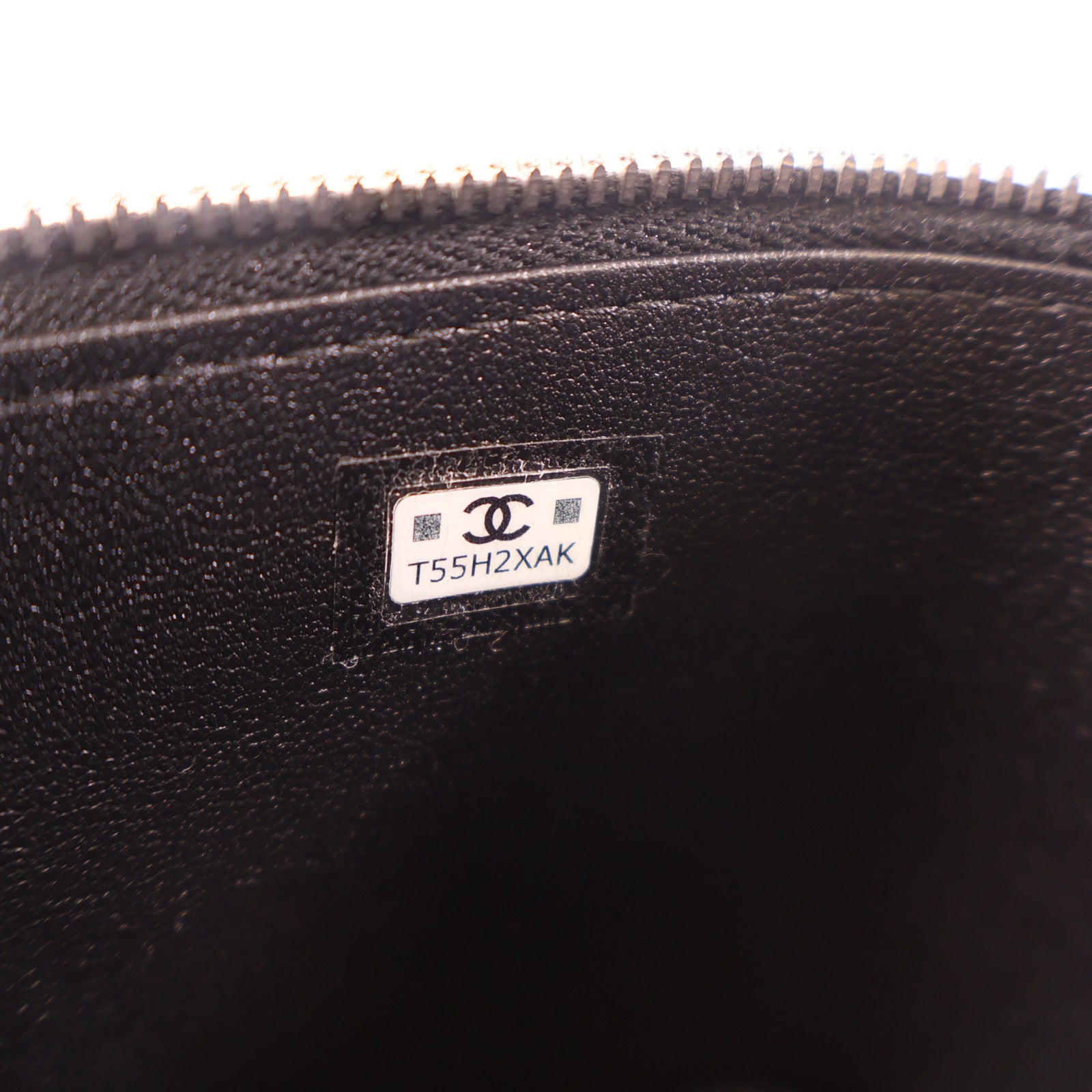 CHANEL 羊皮皮革Clutch With Chain銀扣鏈帶手挽肩背兩用袋黑色