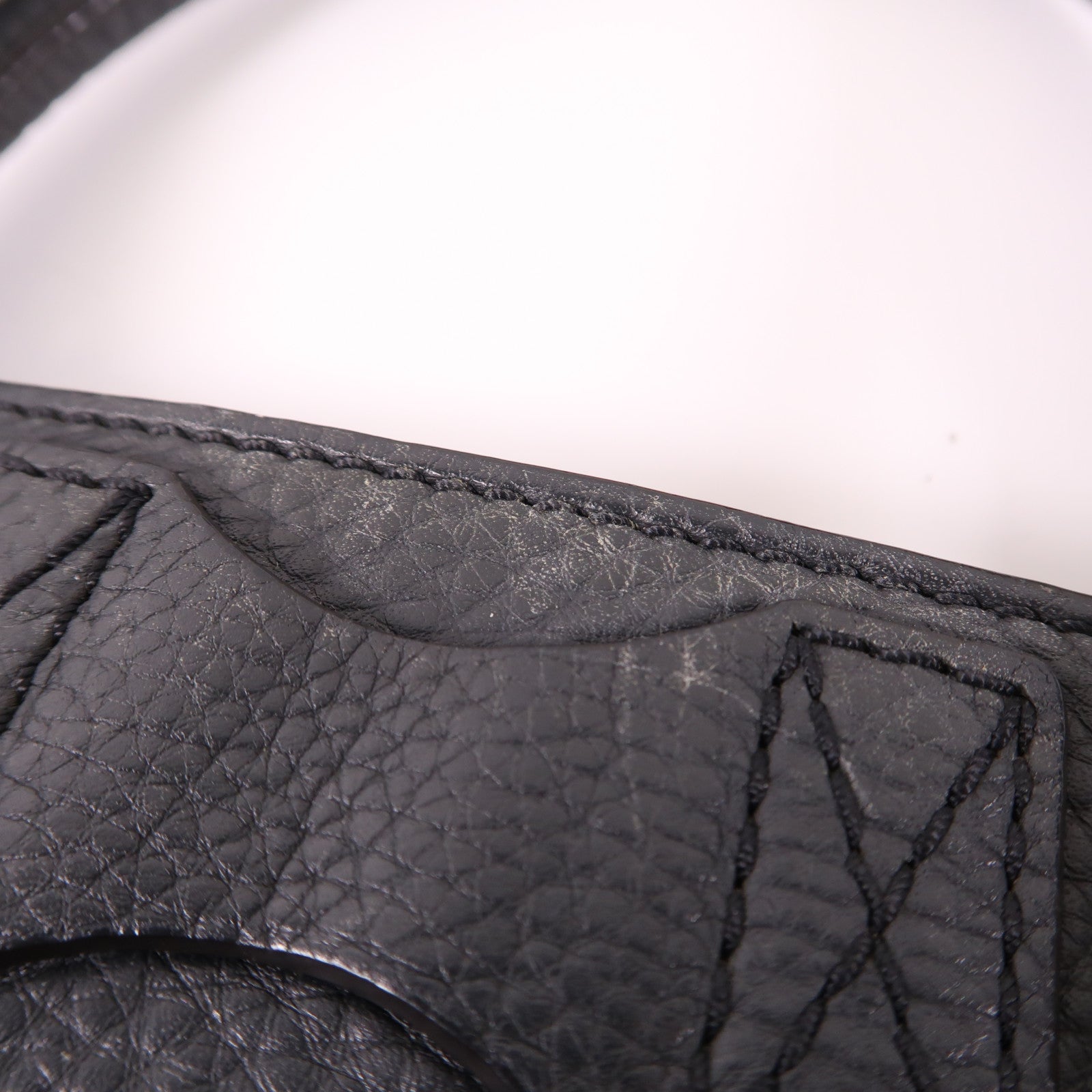 CELINE 牛皮皮革Mini Luggage金扣手挽袋