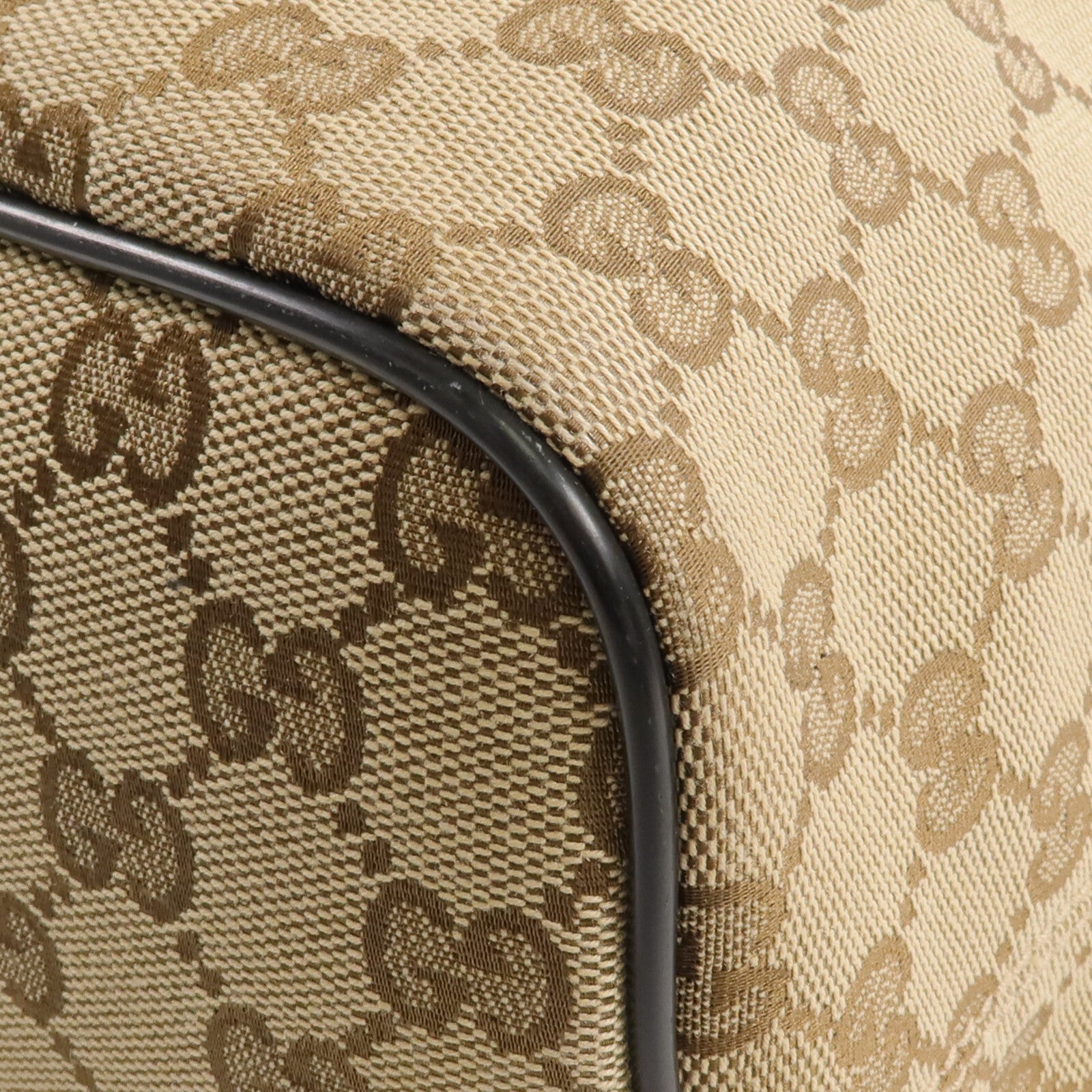 GUCCI 帆布Backpack銀扣背包