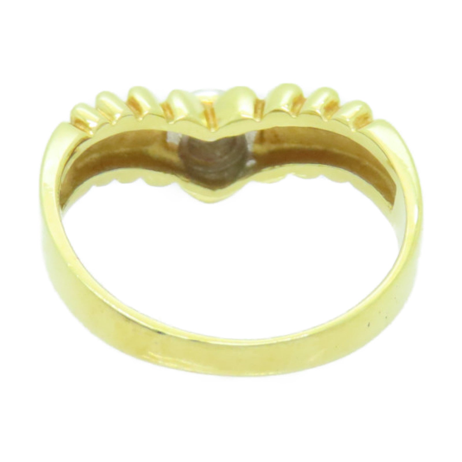 JEWELRY 【激減優惠】18K黃金Diamond 3.1g鑽石戒指US#5.5