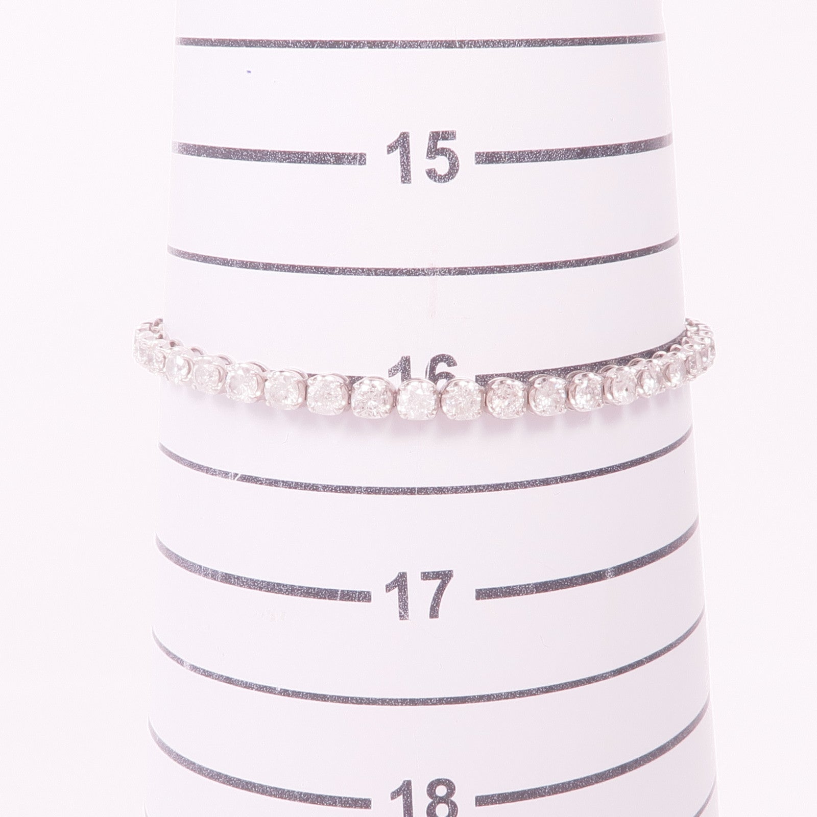 JEWELRY 18K白金Diamond Bracelet鑽石手鏈