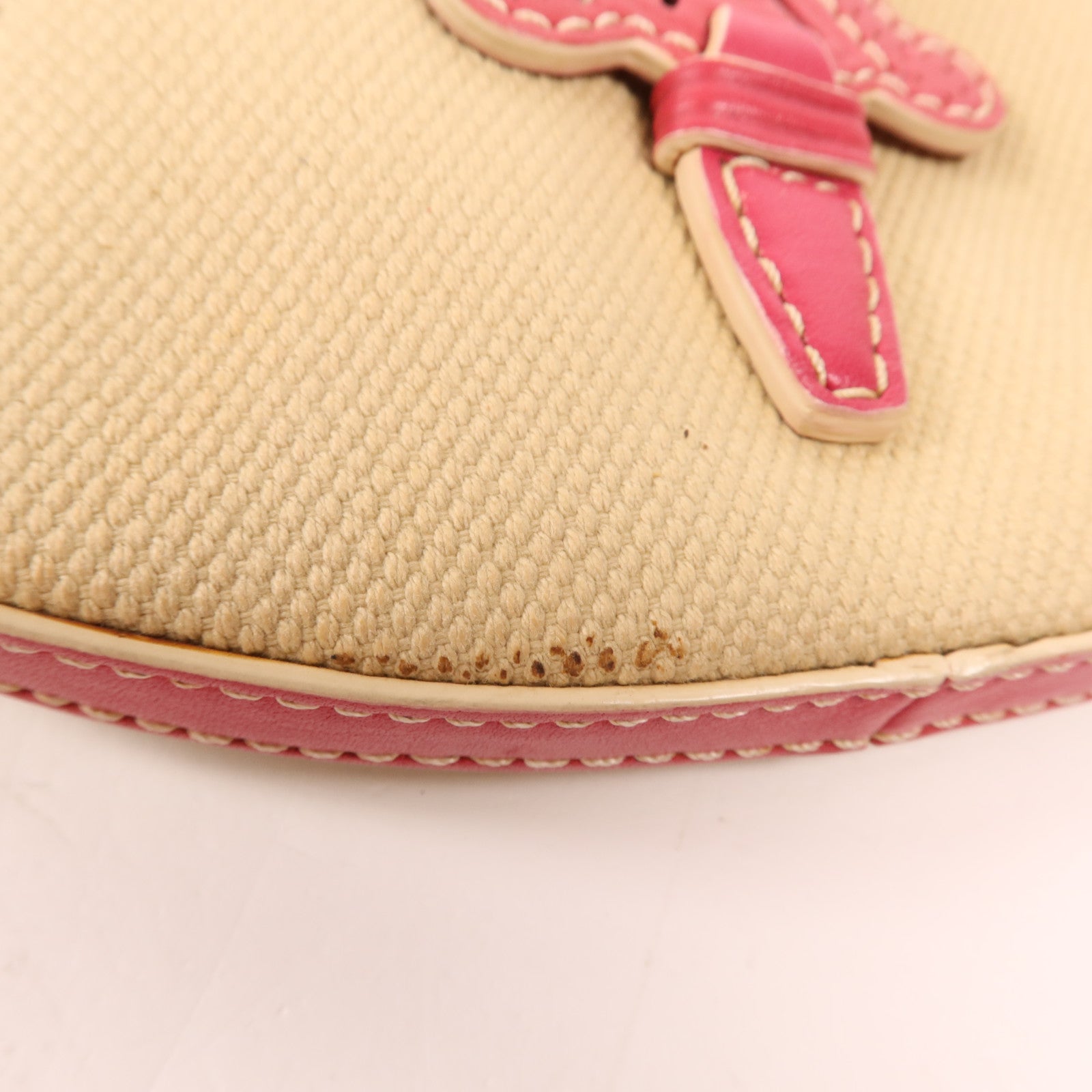 CELINE 帆布Shoulder Bag金扣肩背袋