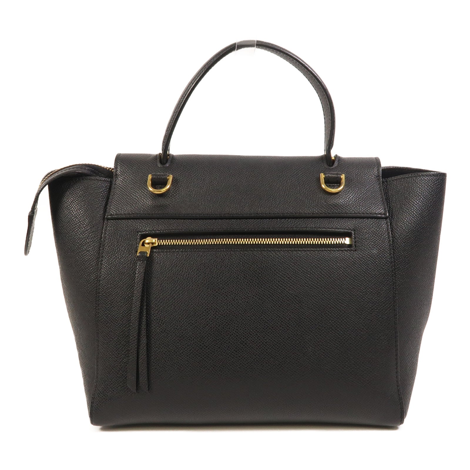 CELINE 牛皮皮革Micro Belt Bag金扣手挽肩背兩用袋