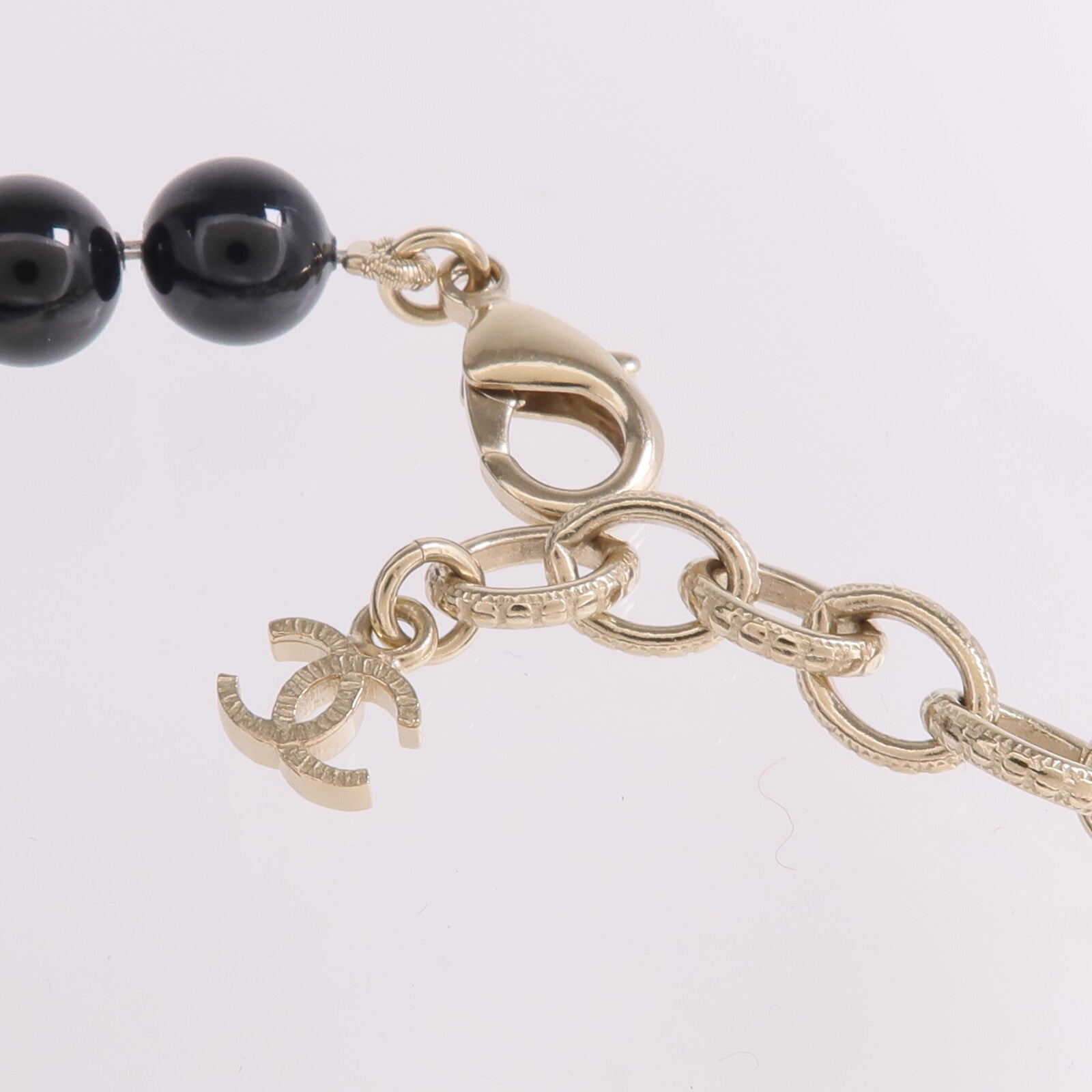 CHANEL PVC/金屬Long Necklace項鍊