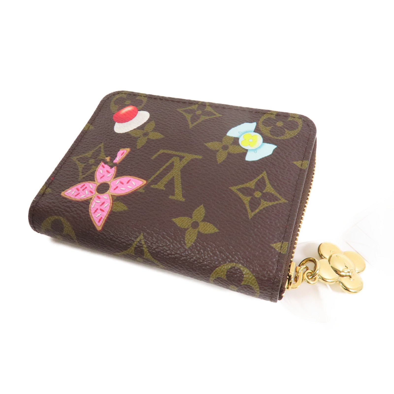 LOUIS VUITTON Monogram Candy Factory Wallet金扣拉鏈長錢包