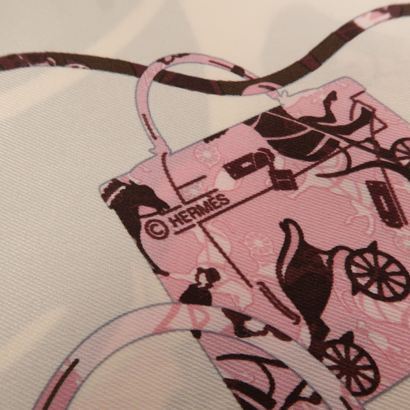 HERMES 絲質Scarf 65x65絲巾