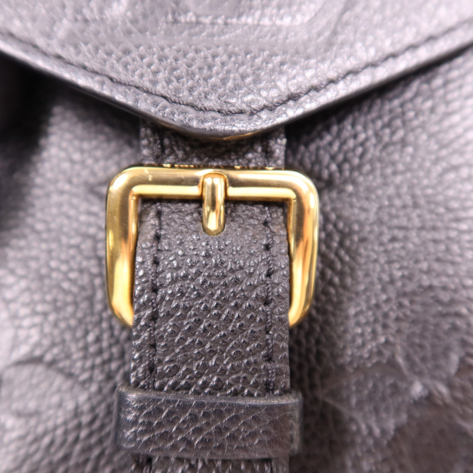 LOUIS VUITTON Monogram Empreinte Tiny Backpack金扣背包