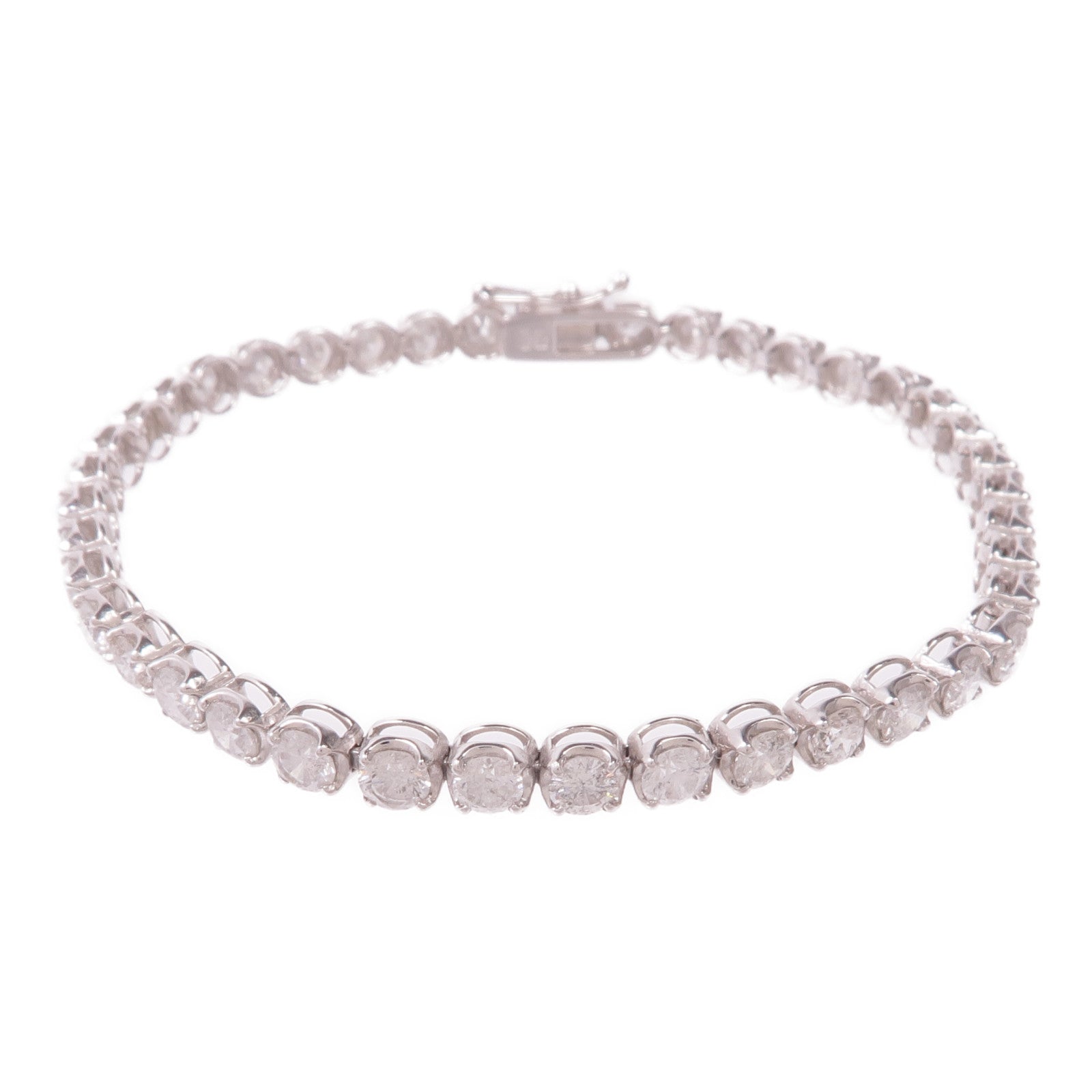 JEWELRY 18K白金Diamond Bracelet鑽石手鏈