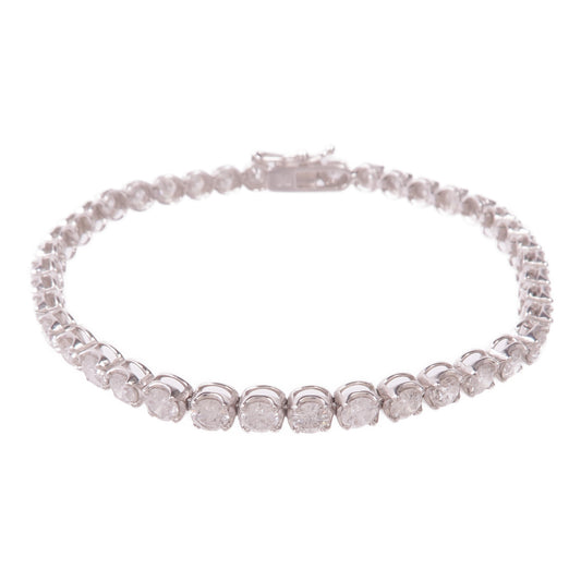 JEWELRY 18K白金Diamond Bracelet鑽石手鏈