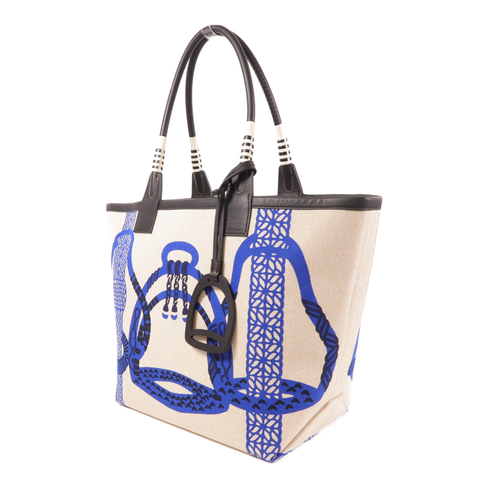 HERMES 帆布Steeple 28肩背袋