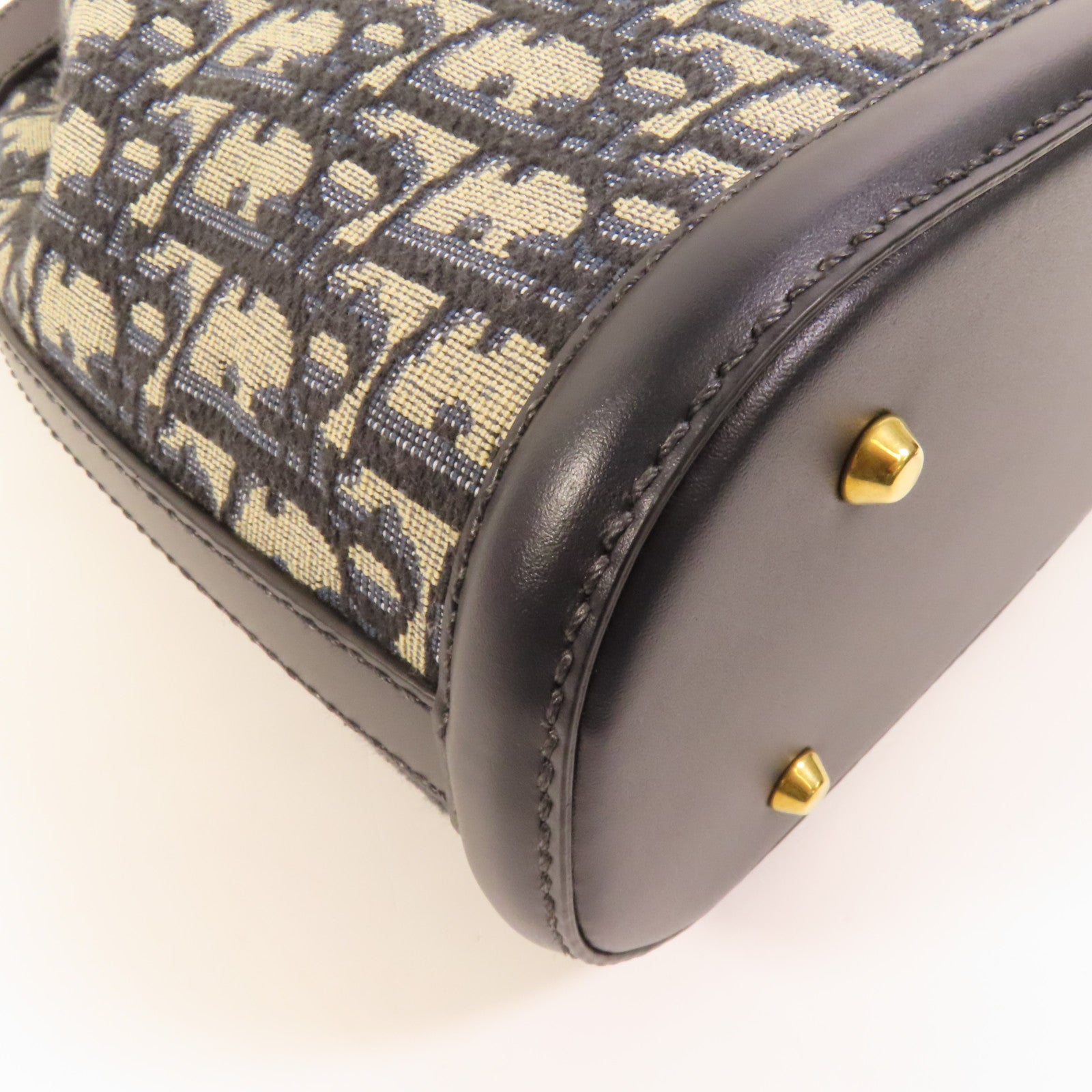 Dior 帆布C'est Dior Bag金扣手挽肩背兩用袋