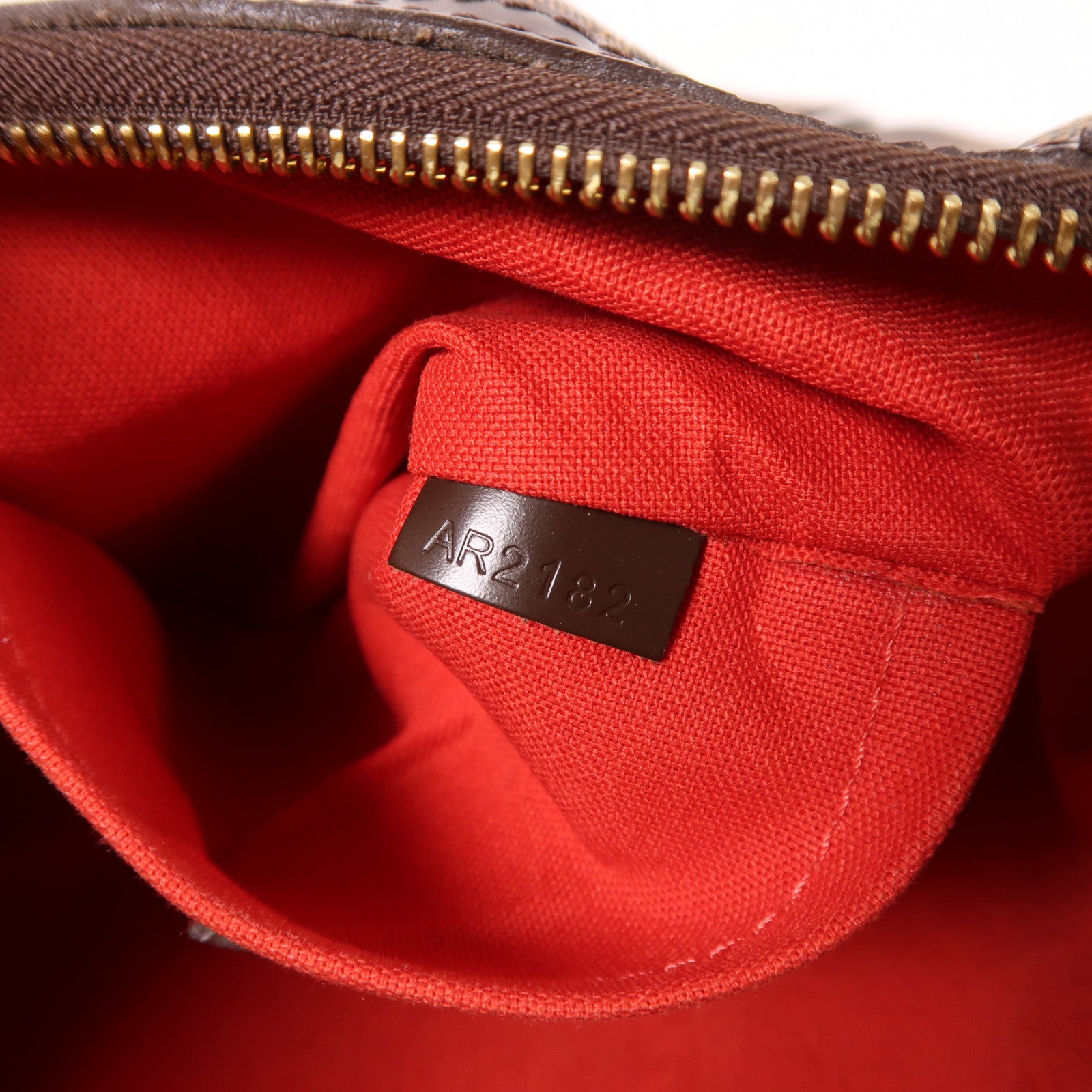 LOUIS VUITTON Damier Thames PM金扣肩背袋