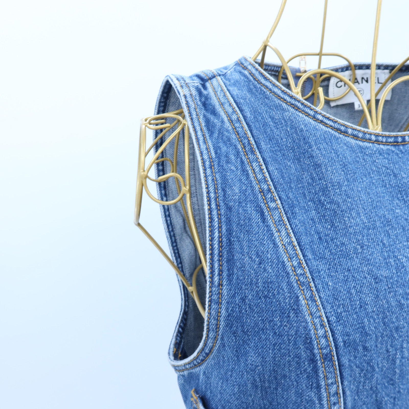 CHANEL Cotton Denim One-Piece連身裙