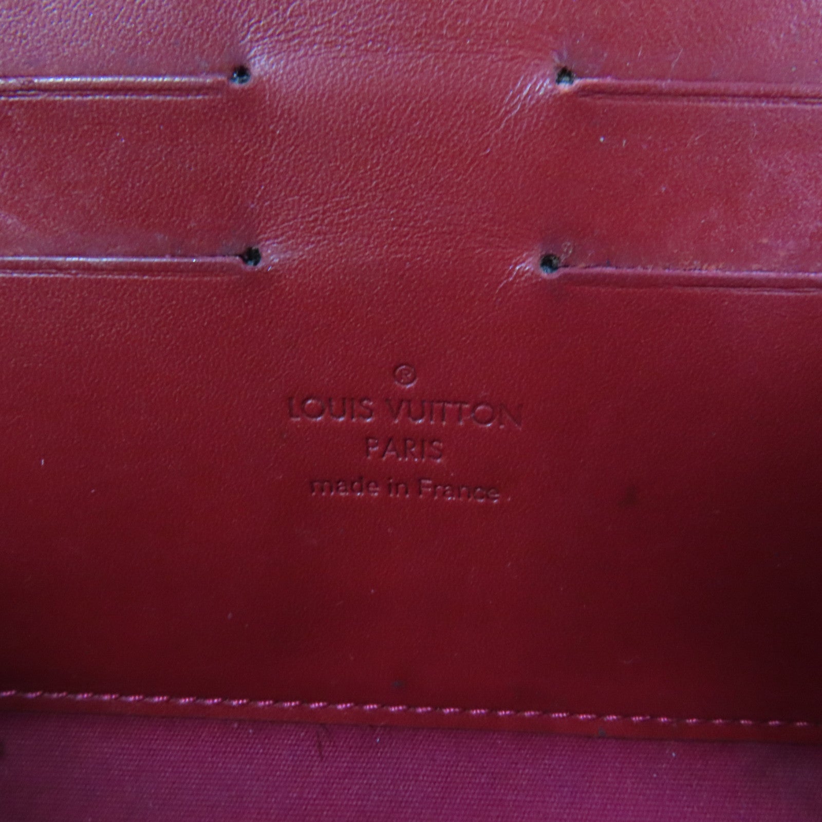 LOUIS VUITTON Monogram Vernis Rossmore MM金扣肩背袋