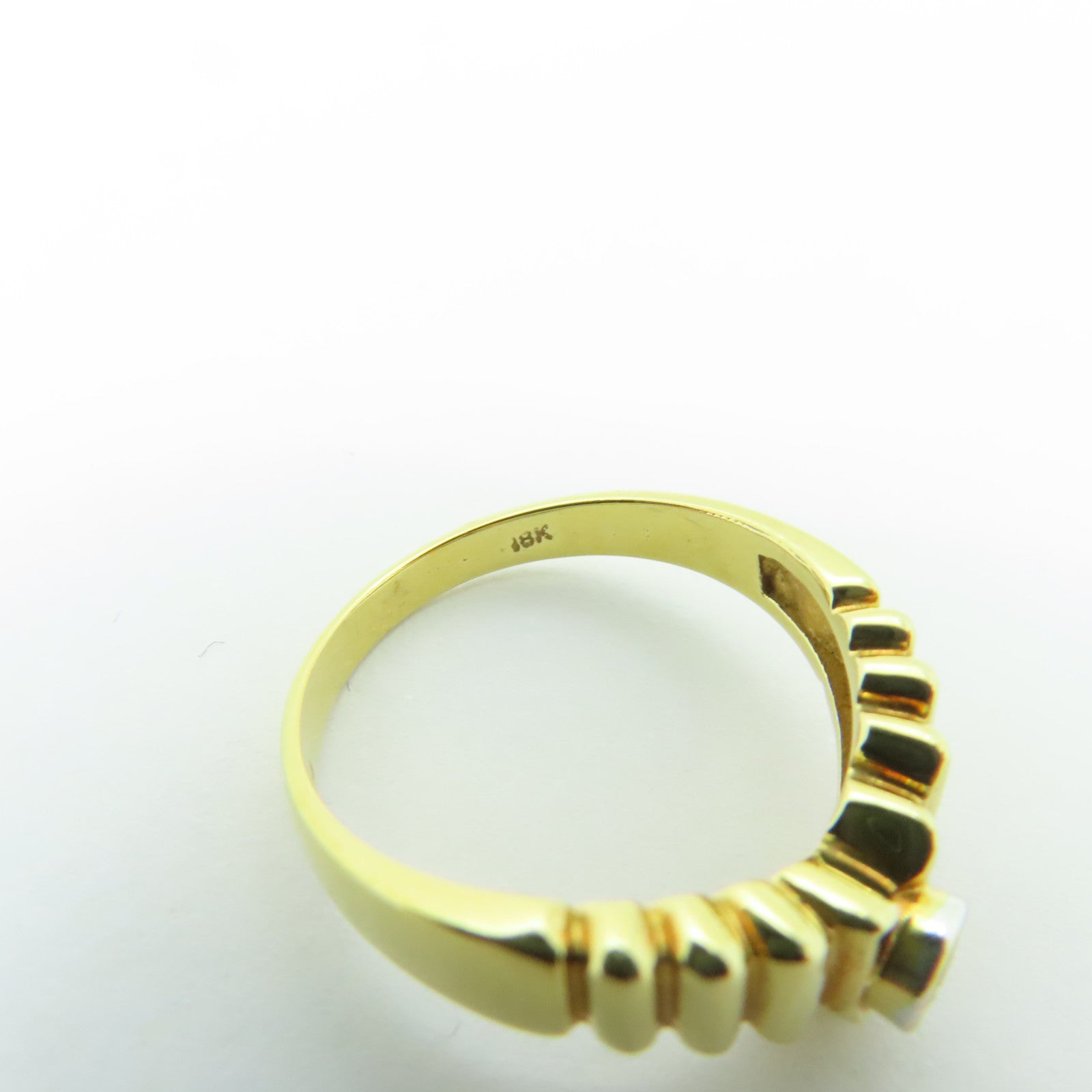 JEWELRY 【激減優惠】18K黃金Diamond 3.1g鑽石戒指US#5.5