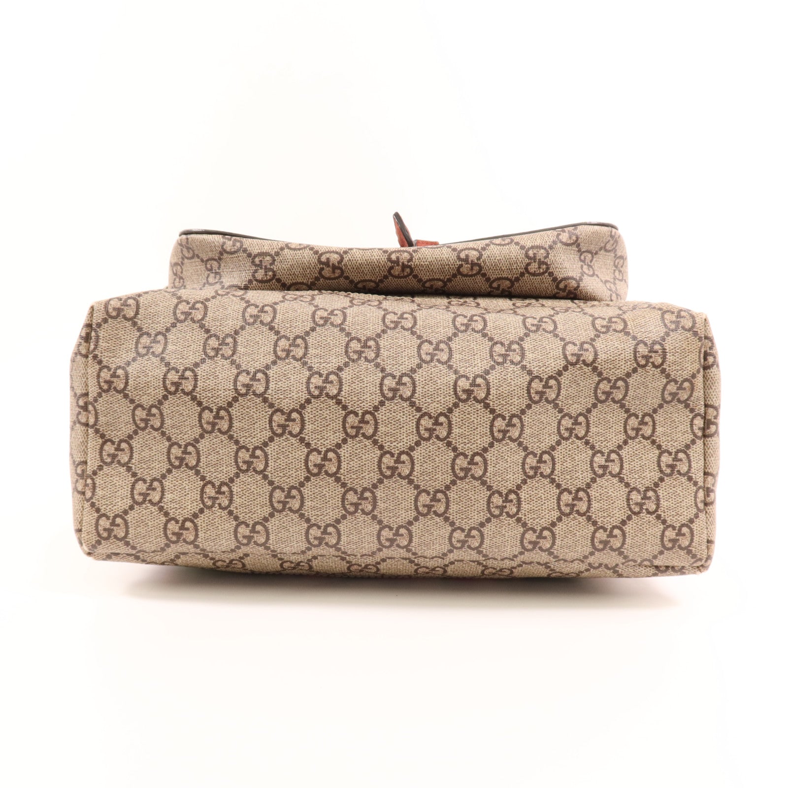 GUCCI 塗層帆布GG Supreme Blooms Backpack銀扣背包