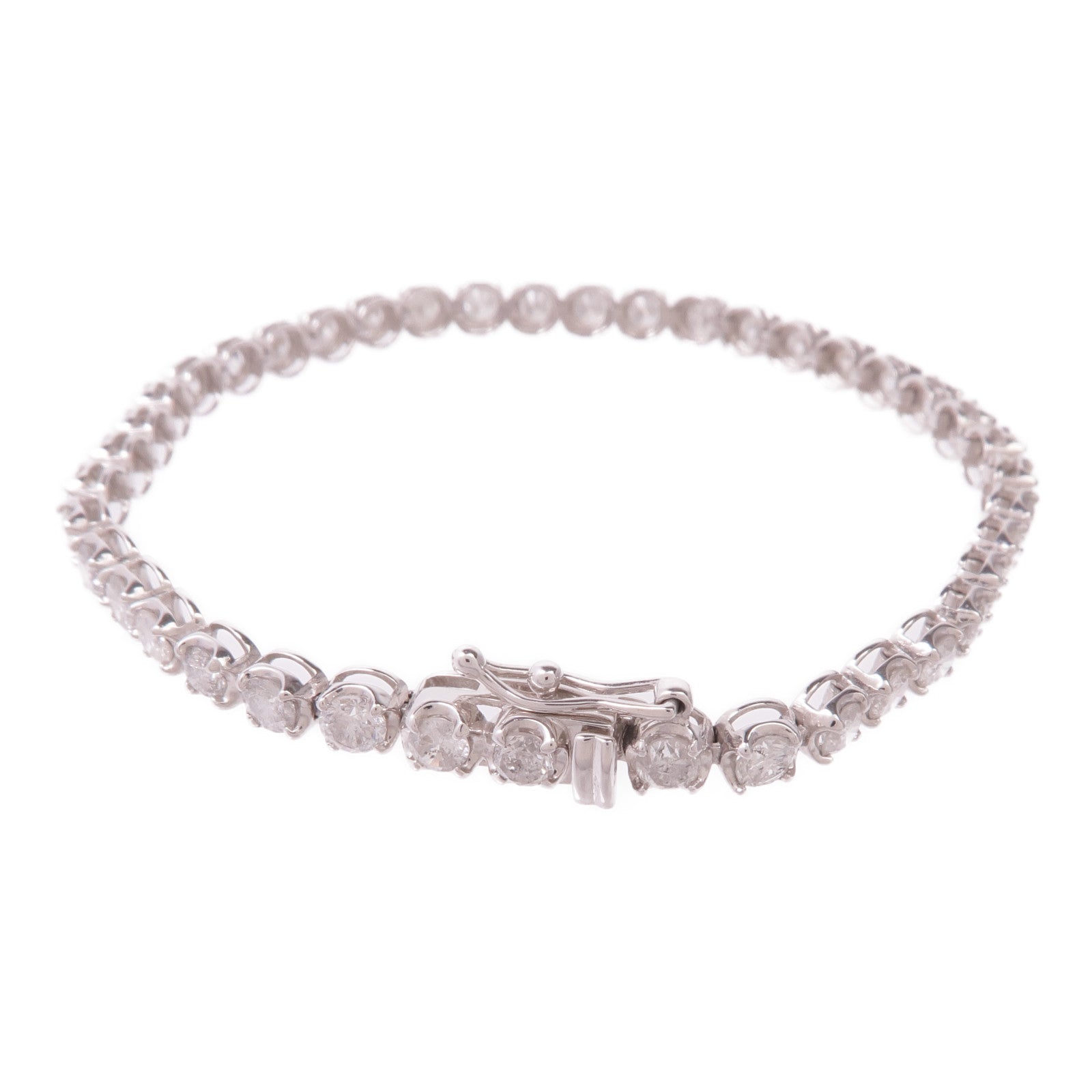 JEWELRY 18K白金Diamond Bracelet鑽石手鏈