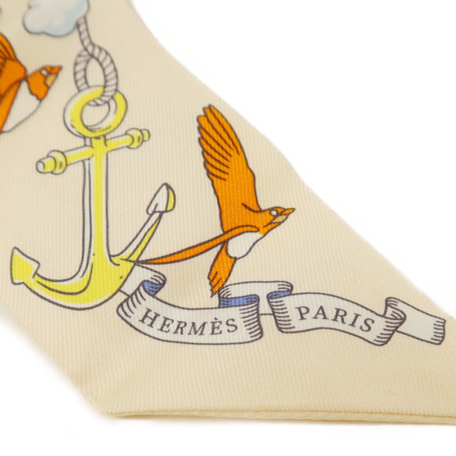 HERMES 絲質Twilly絲巾