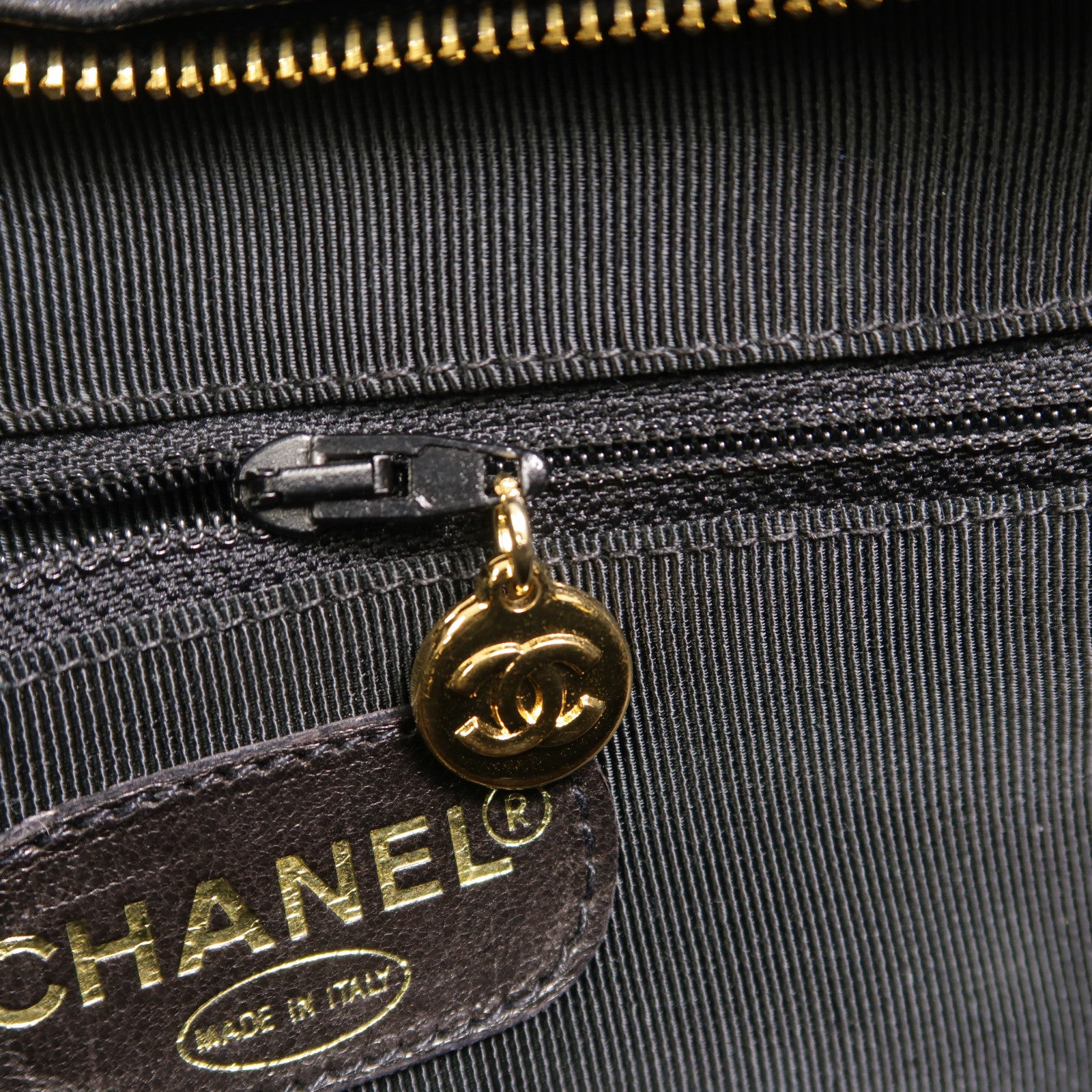 CHANEL 牛皮皮革Vintage Totebag肩背袋