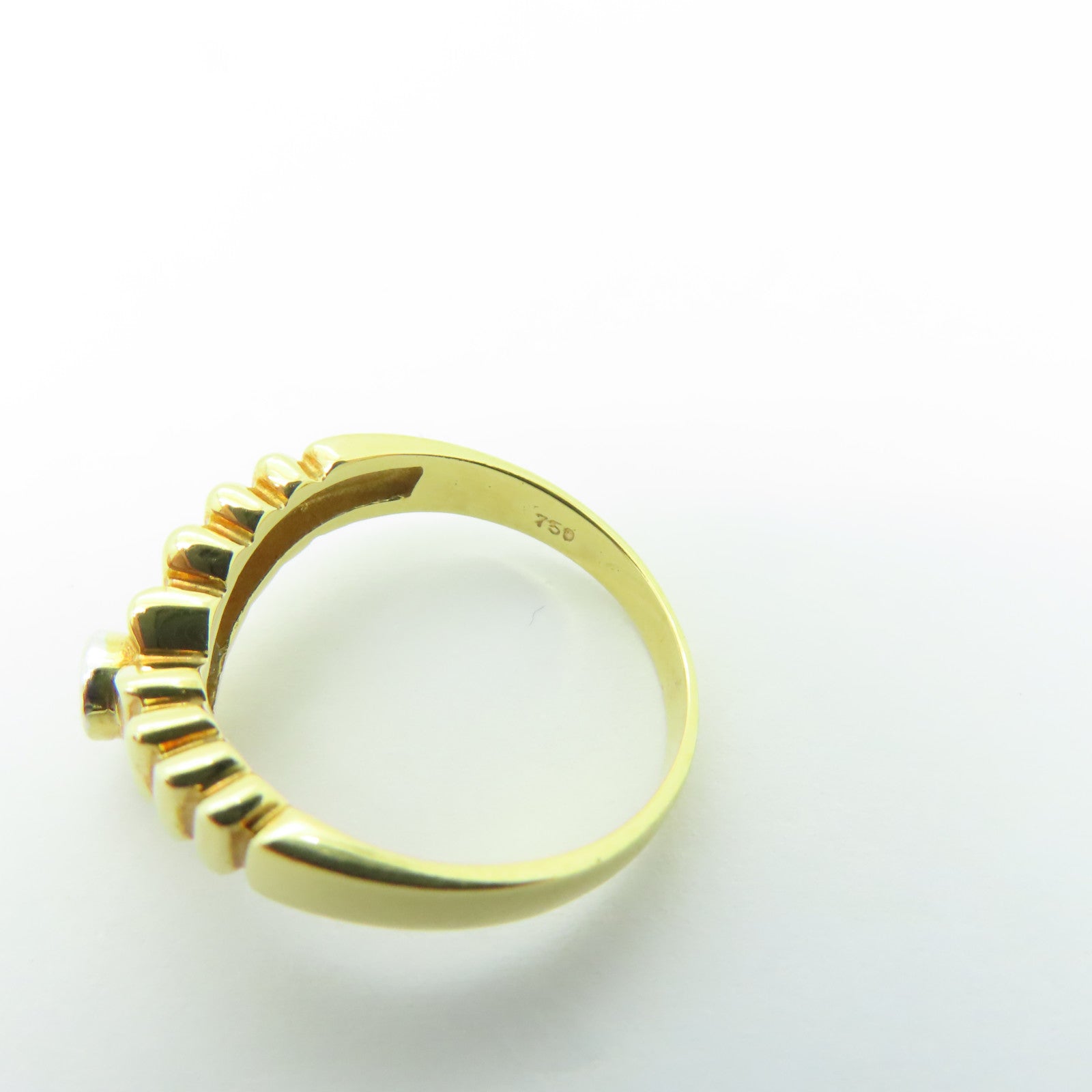 JEWELRY 【激減優惠】18K黃金Diamond 3.1g鑽石戒指US#5.5