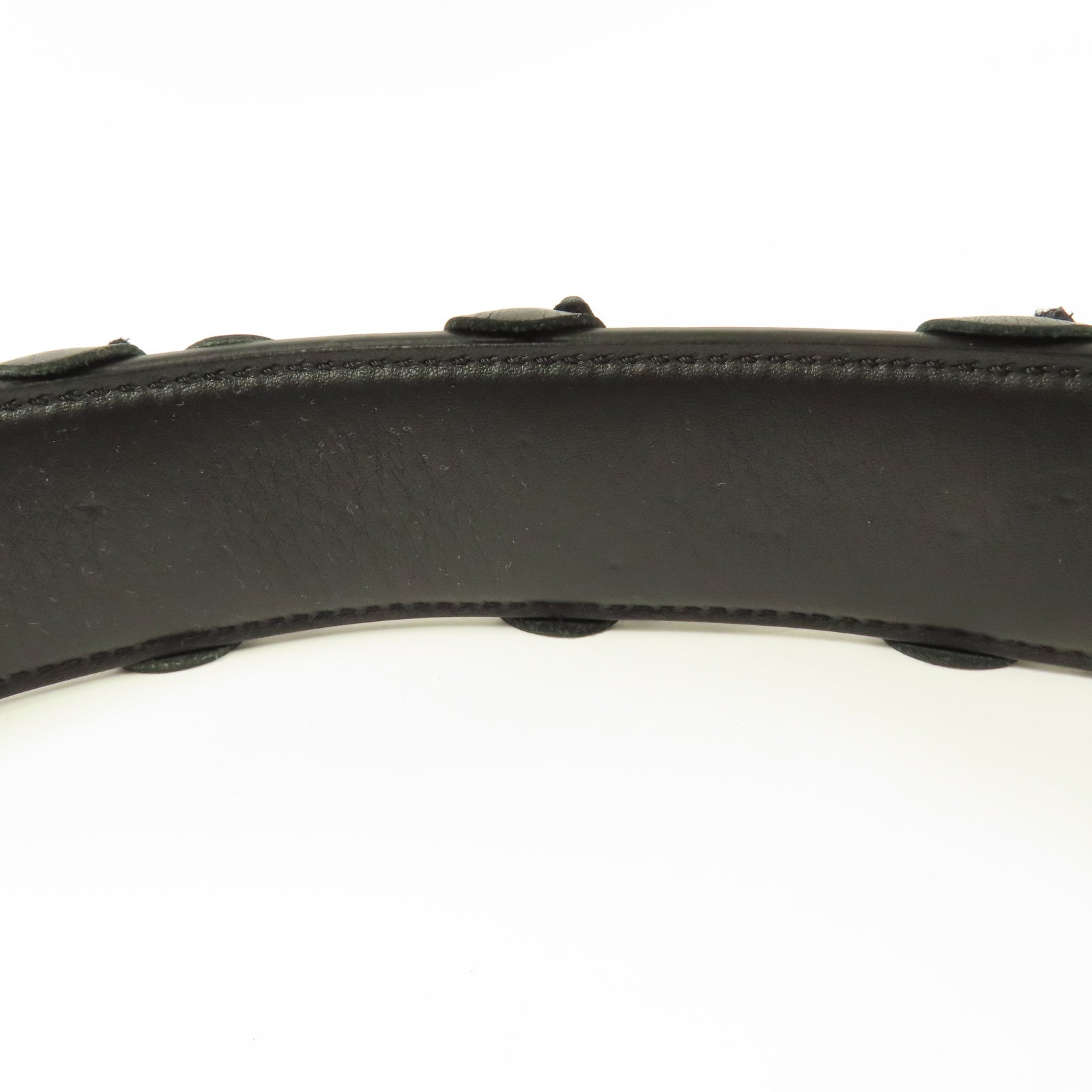 FENDI 牛皮皮革Shoulder Strap銀扣肩背帶