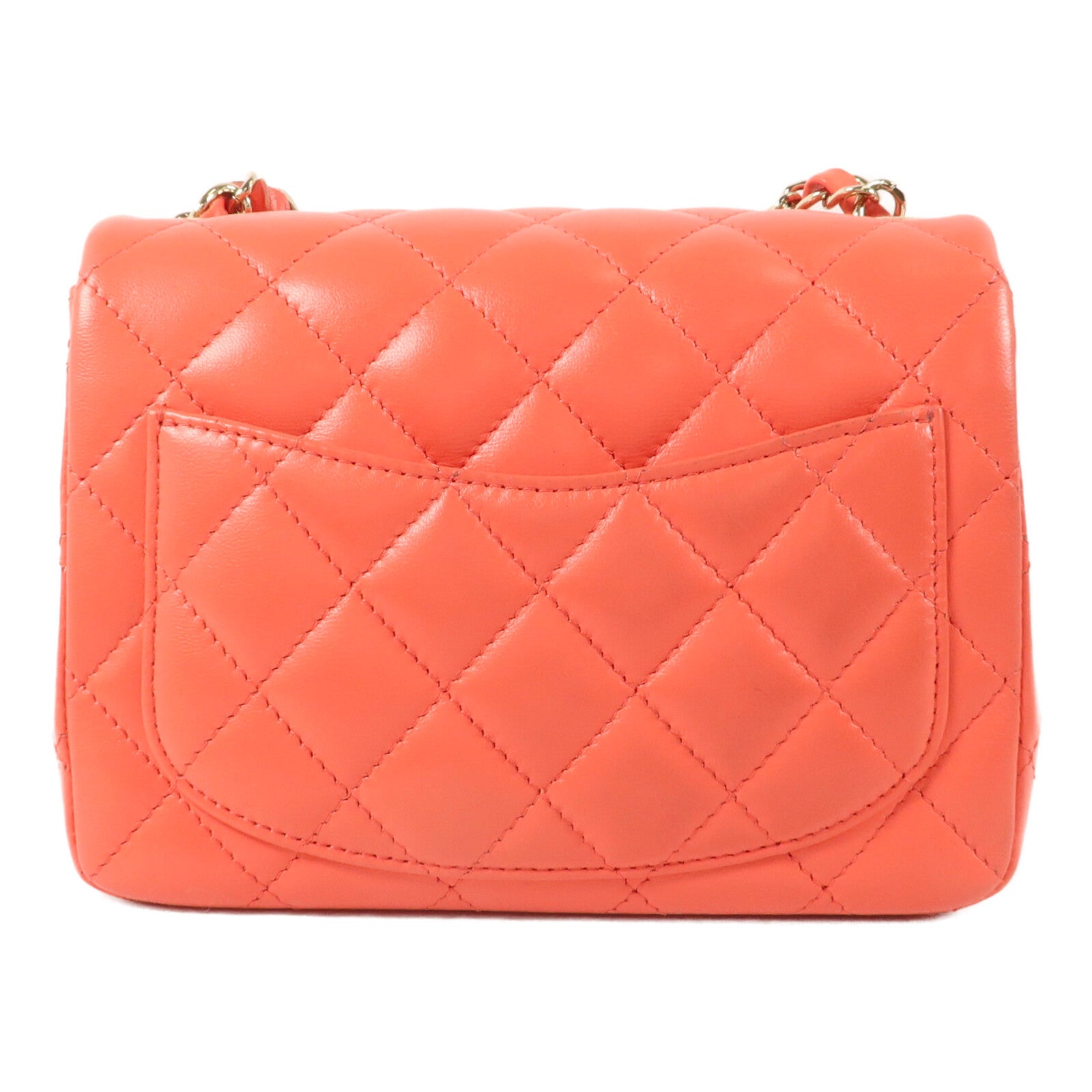 CHANEL 羊皮皮革Classic 17鏈帶肩背袋