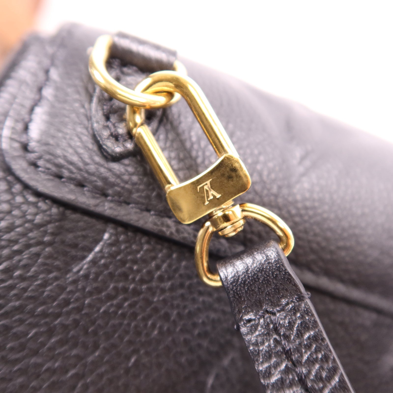 LOUIS VUITTON Monogram Empreinte Tiny Backpack金扣背包