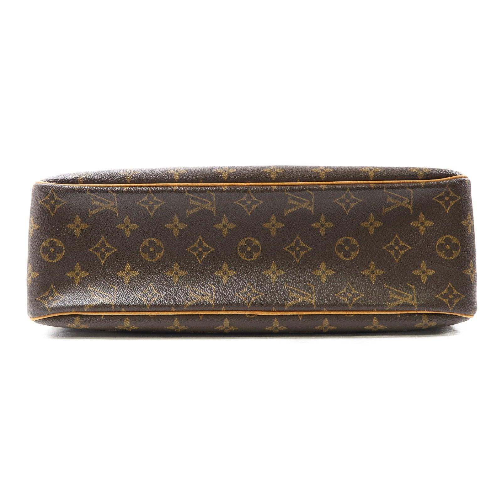 LOUIS VUITTON Monogram Cite金扣肩背袋啡色