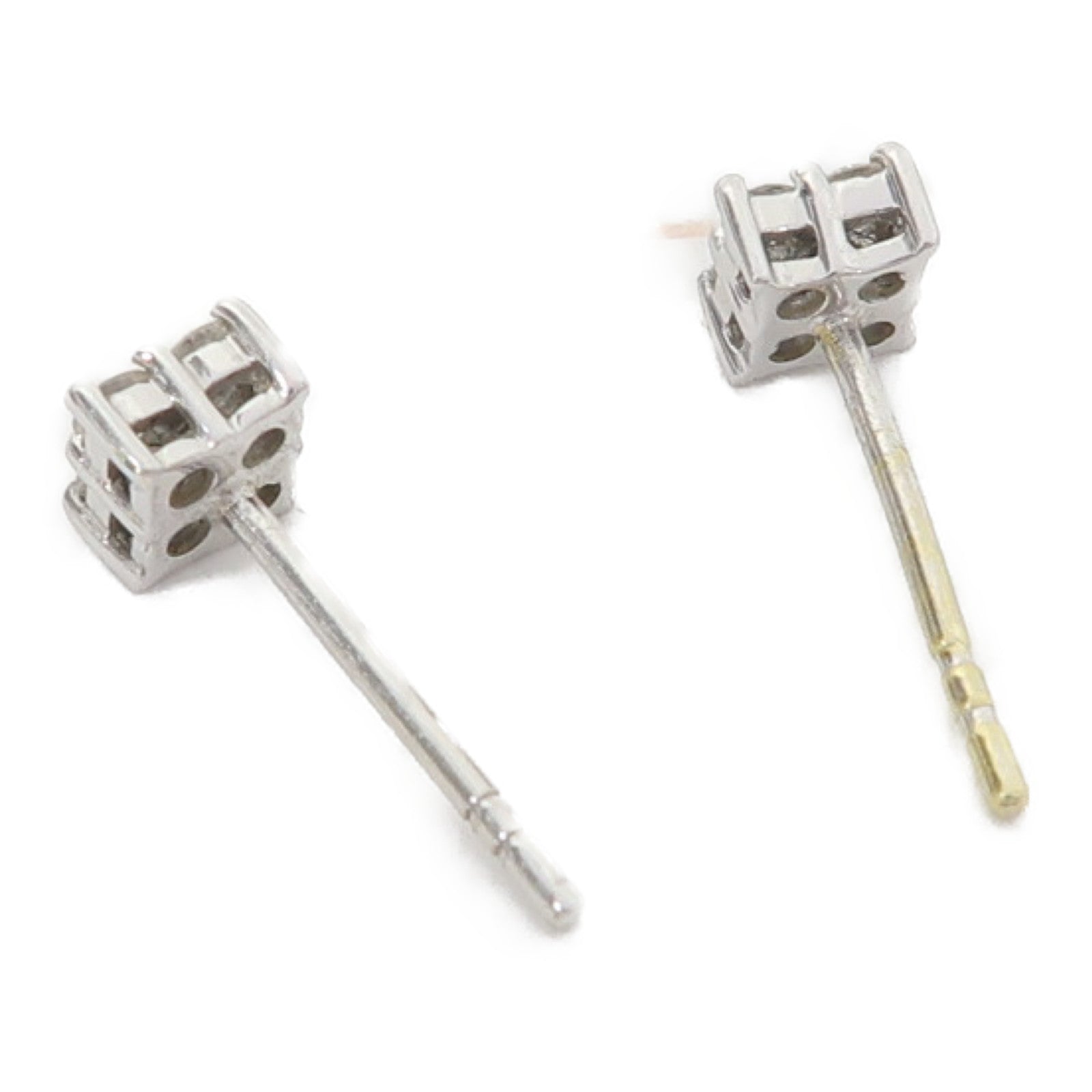 JEWELRY 18K白金Diamond 1.2g鑽石耳環
