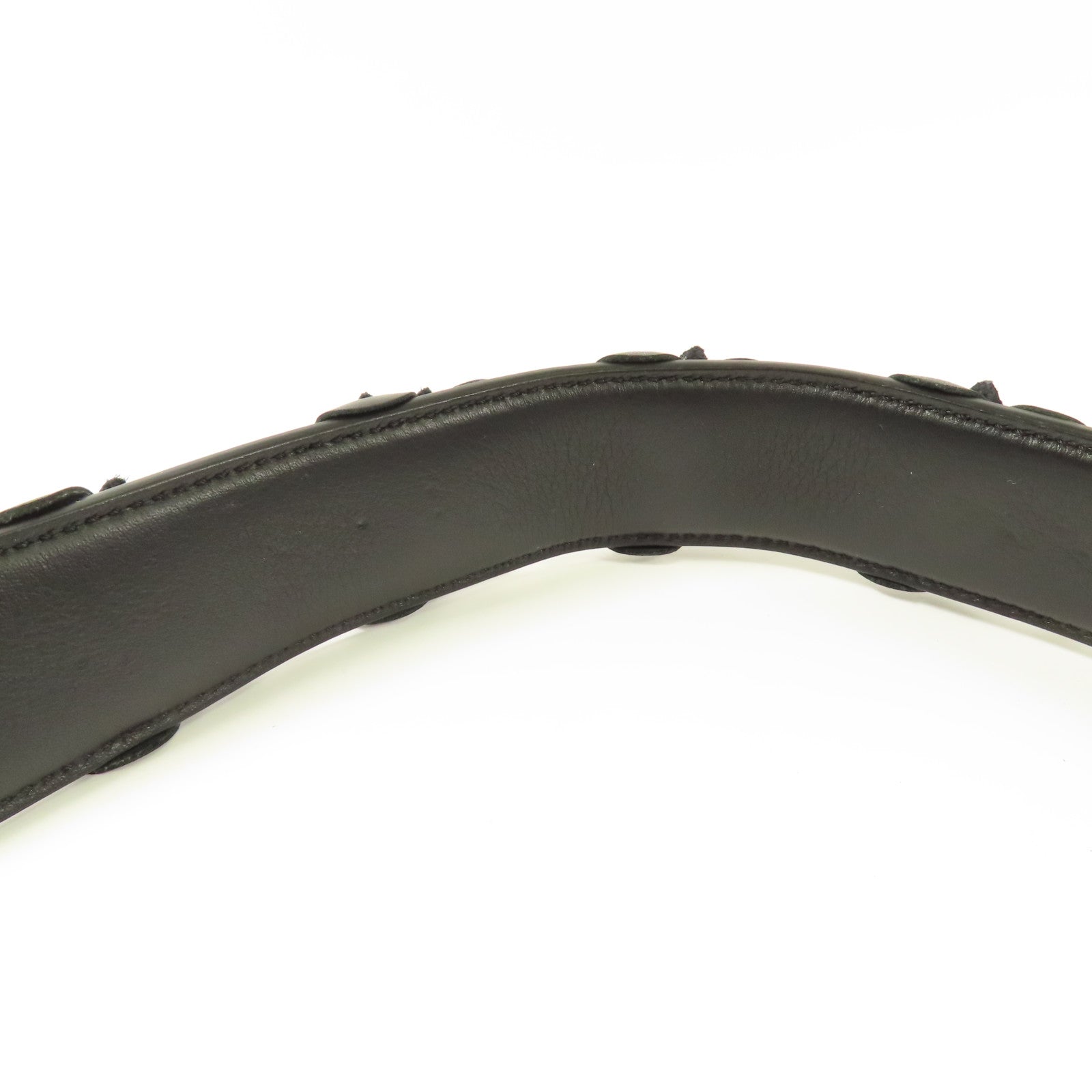 FENDI 【激減優惠】牛皮皮革Shoulder Strap銀扣肩背帶