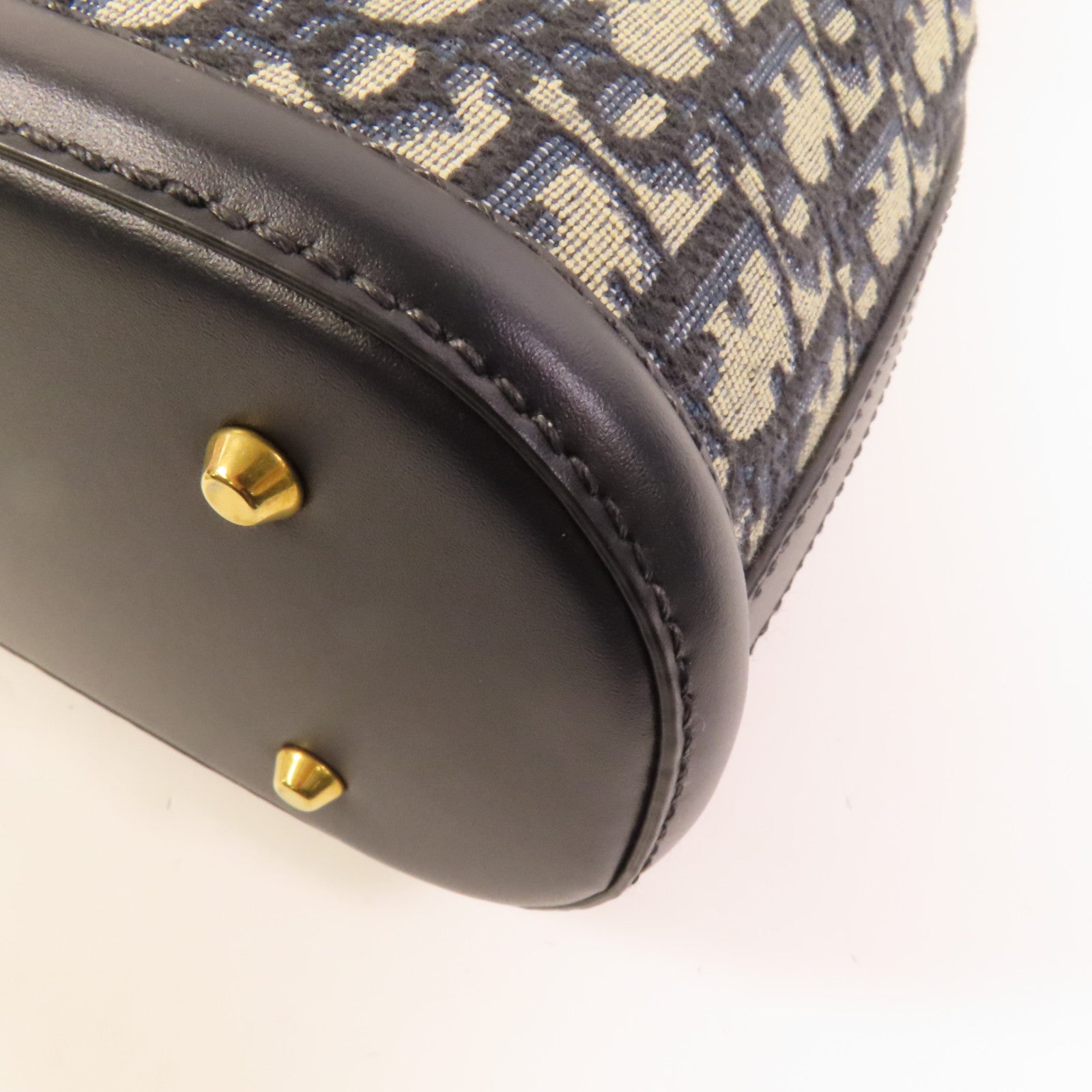 Dior 帆布C'est Dior Bag金扣手挽肩背兩用袋