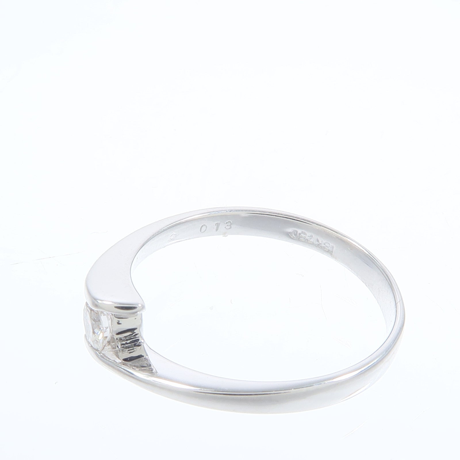 JEWELRY 18K白金Diamond Ring鑽石戒指
