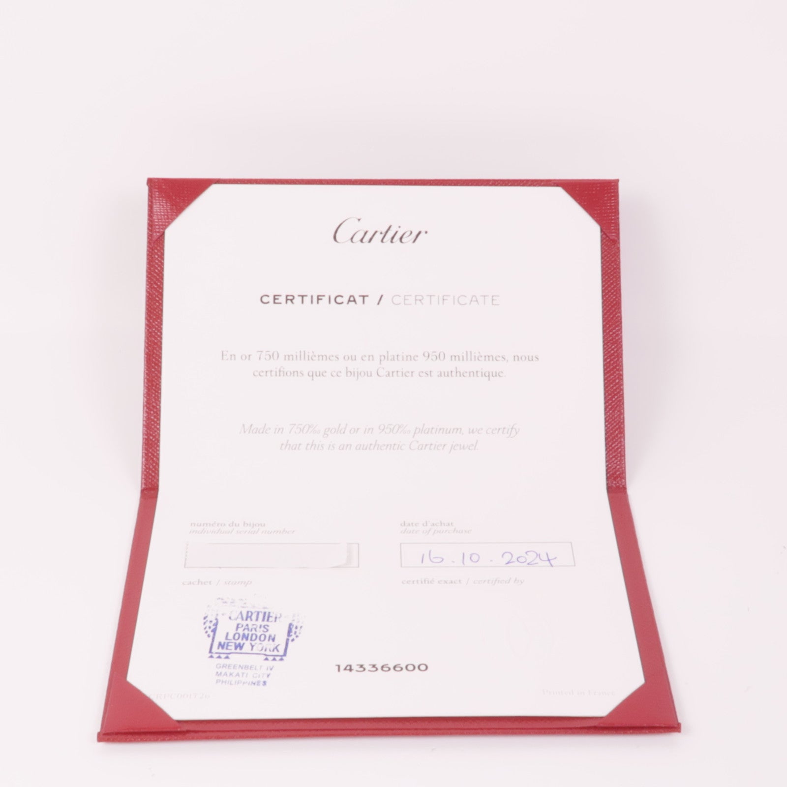 CARTIER Love Bracelet Small Model 10 Diamonds 18K Pink Gold Diamond Cartier#17