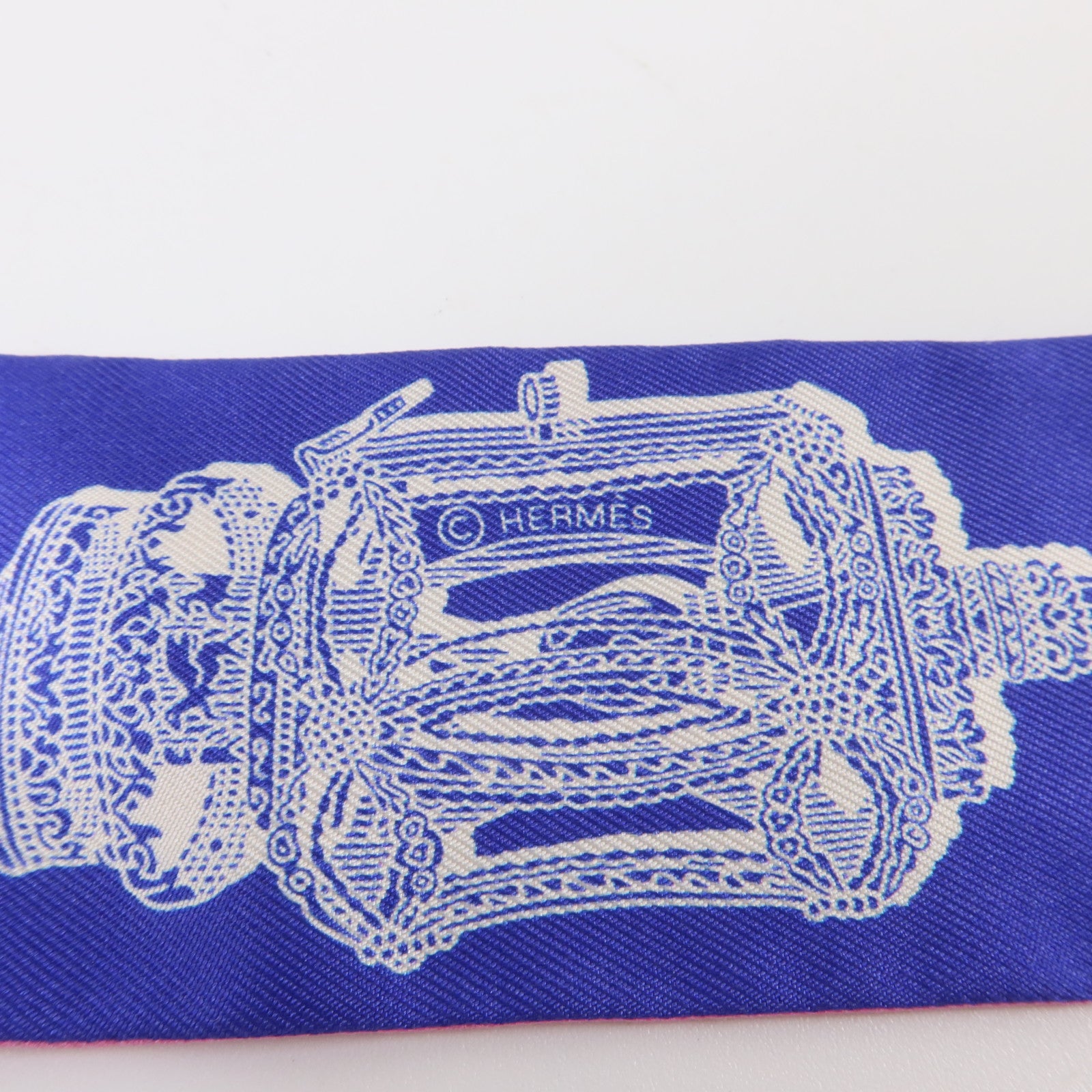 HERMES 絲質Twilly絲巾