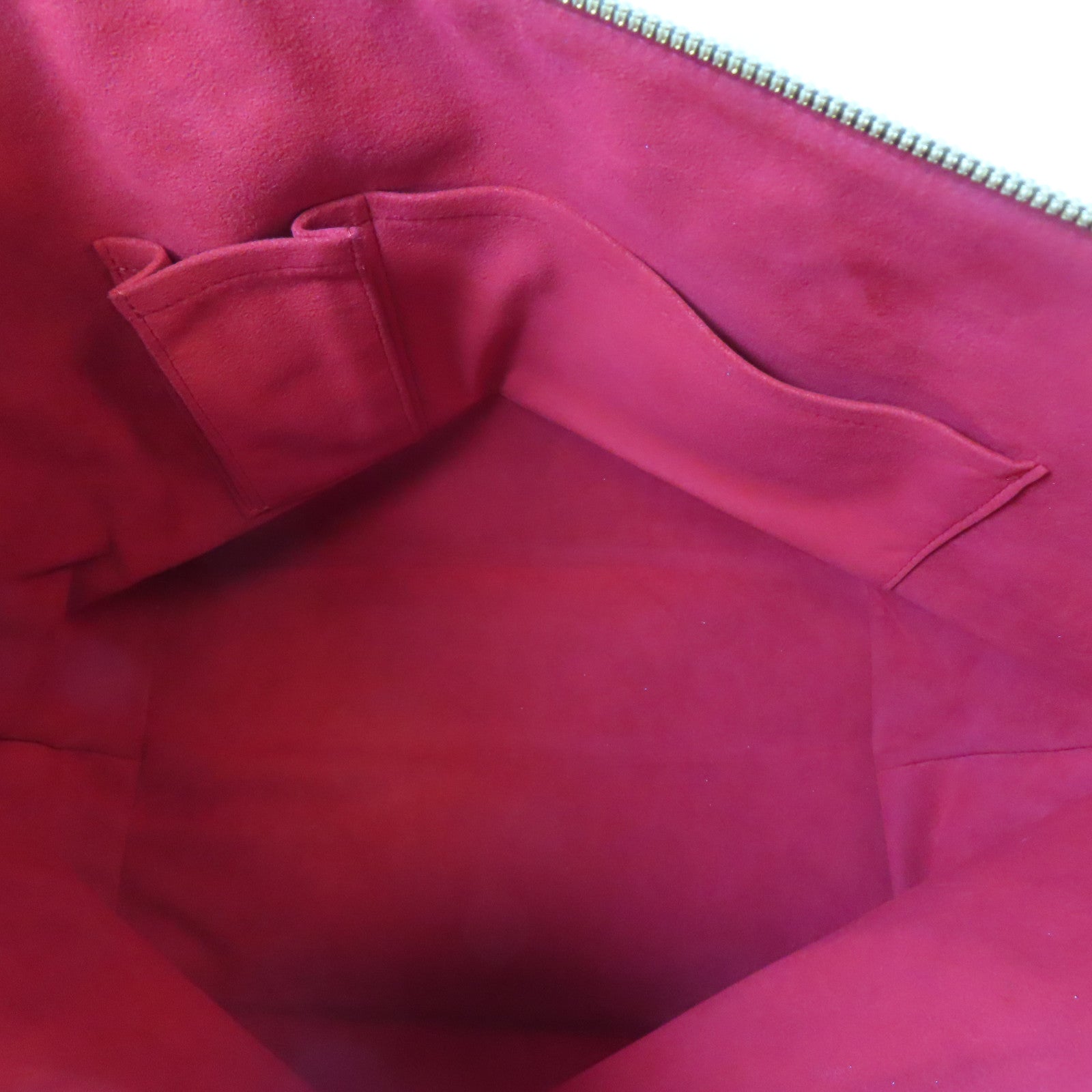 LOUIS VUITTON 【激減優惠】Damier Saleya MM金扣手挽袋啡色