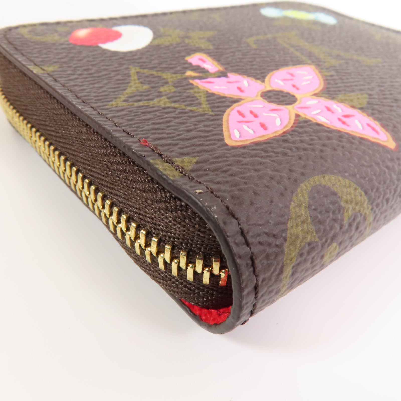 LOUIS VUITTON Monogram Candy Factory Wallet金扣拉鏈長錢包