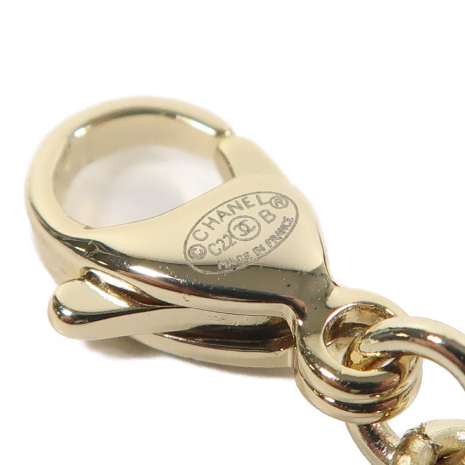 CHANEL 金屬Necklace項鏈金色