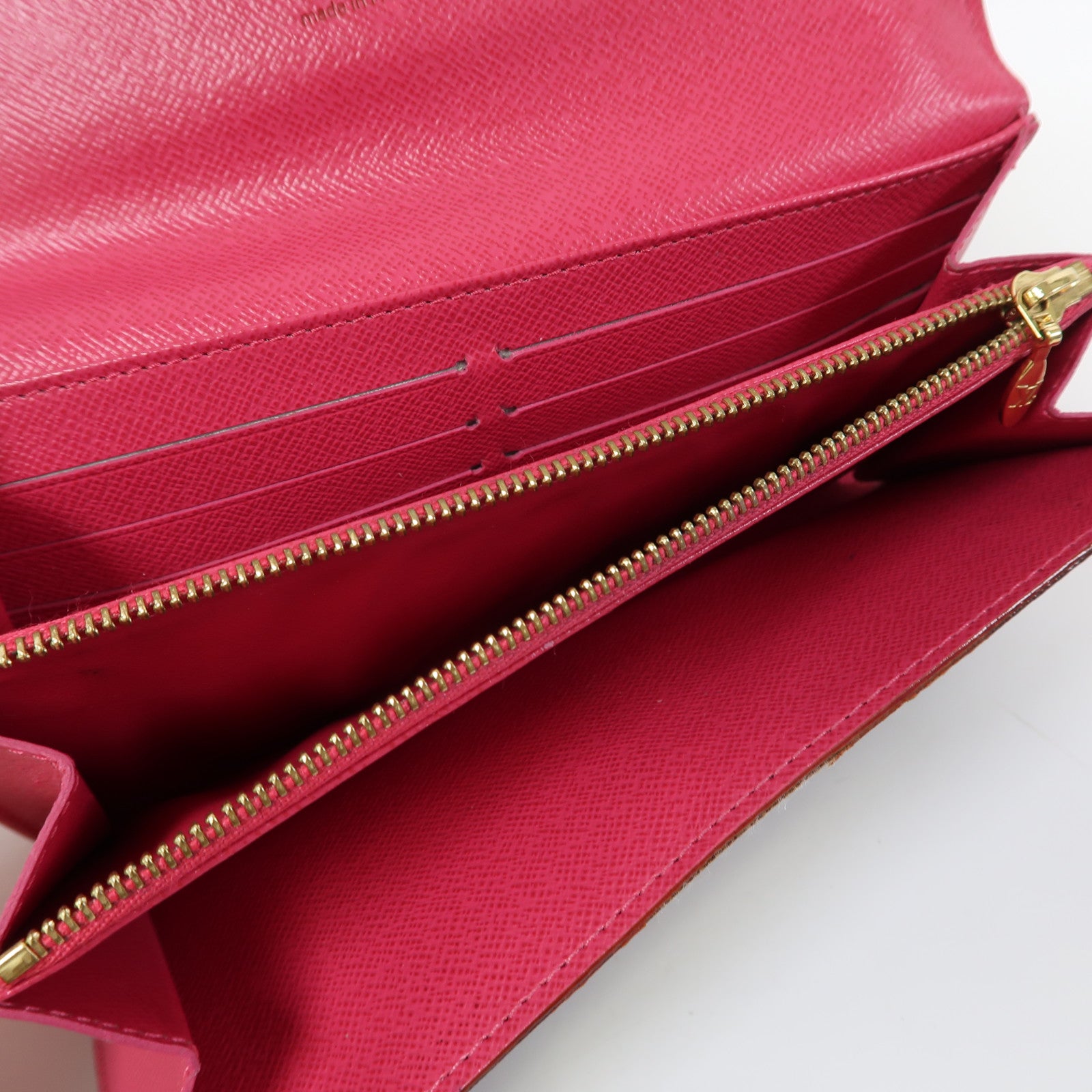 LOUIS VUITTON Monogram Multicolore Sarah Wallet金扣折疊長錢包黑色/彩色