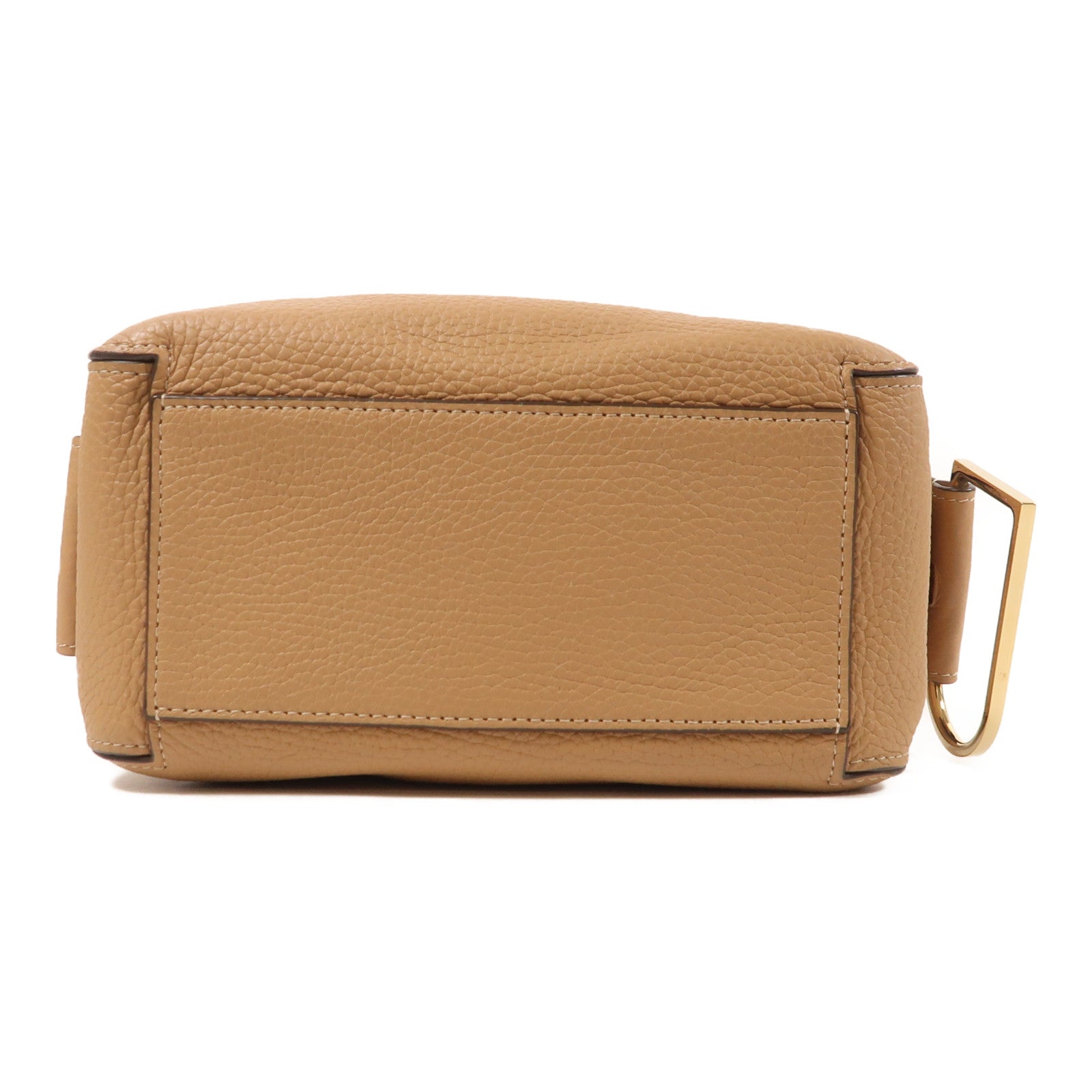 Delvaux 牛皮皮革Delvaux Cool Box Mini金扣手挽肩背兩用袋