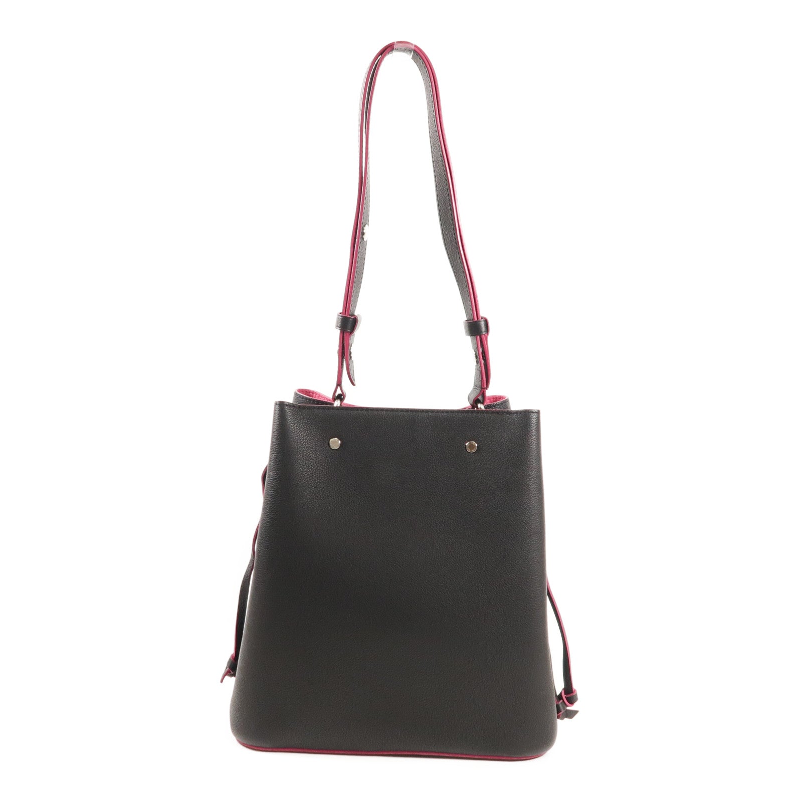 LOUIS VUITTON 牛皮皮革Lockme銀扣肩背袋