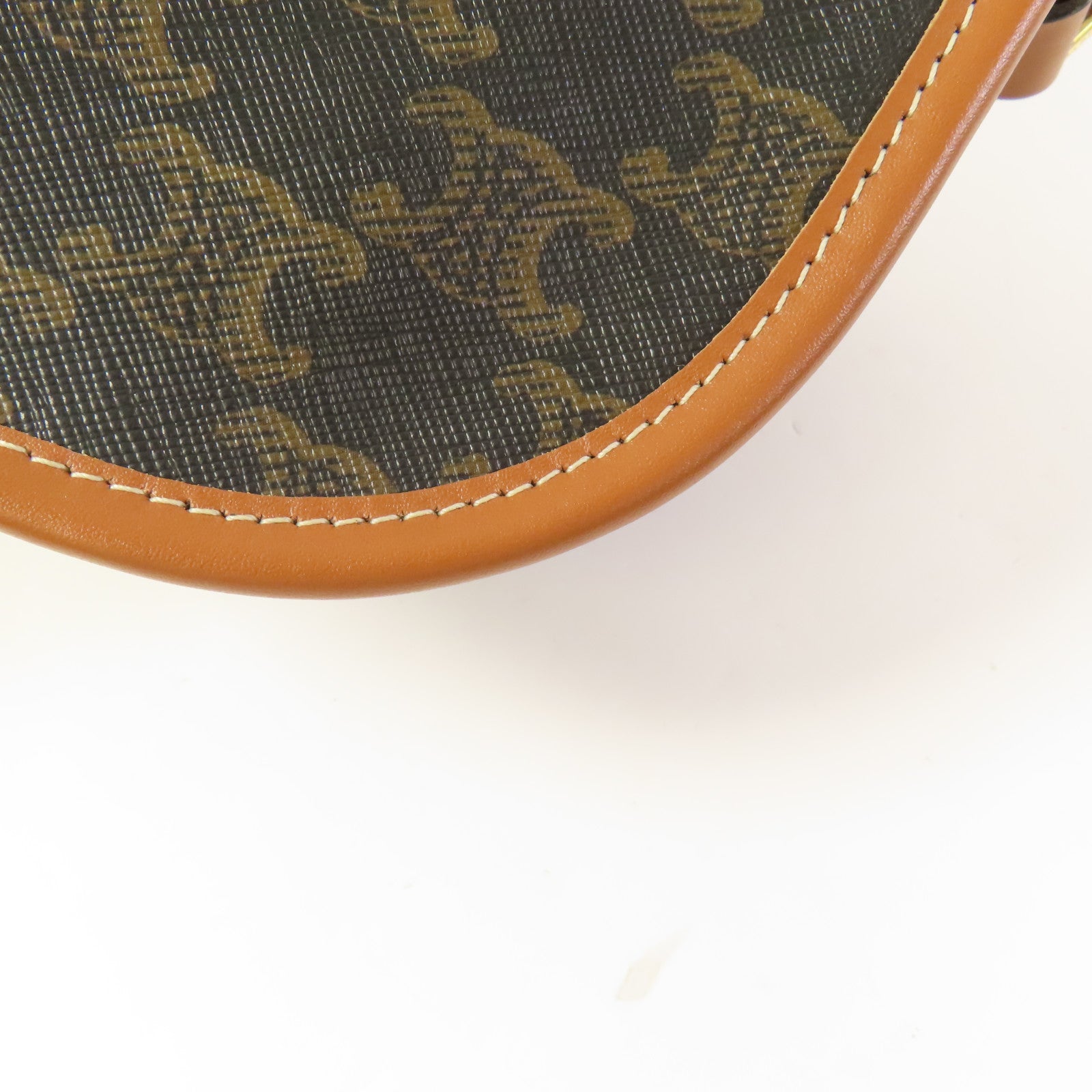 CELINE 塗層帆布Medium Folco肩背袋