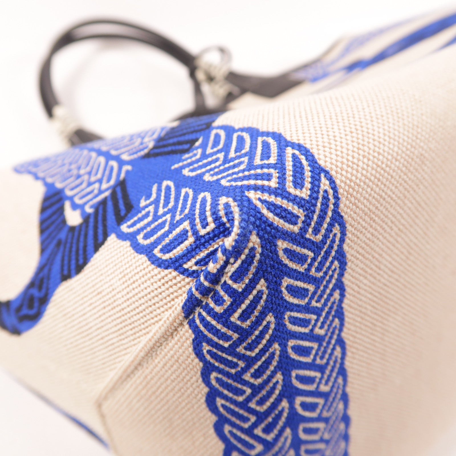 HERMES 帆布Steeple 28肩背袋