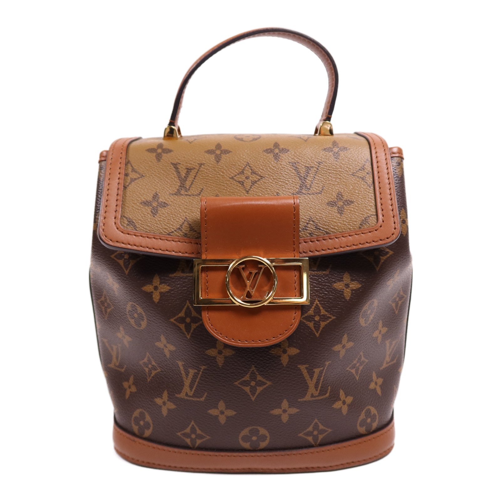 LOUIS VUITTON Monogram Reverse Dauphine Backpack背包