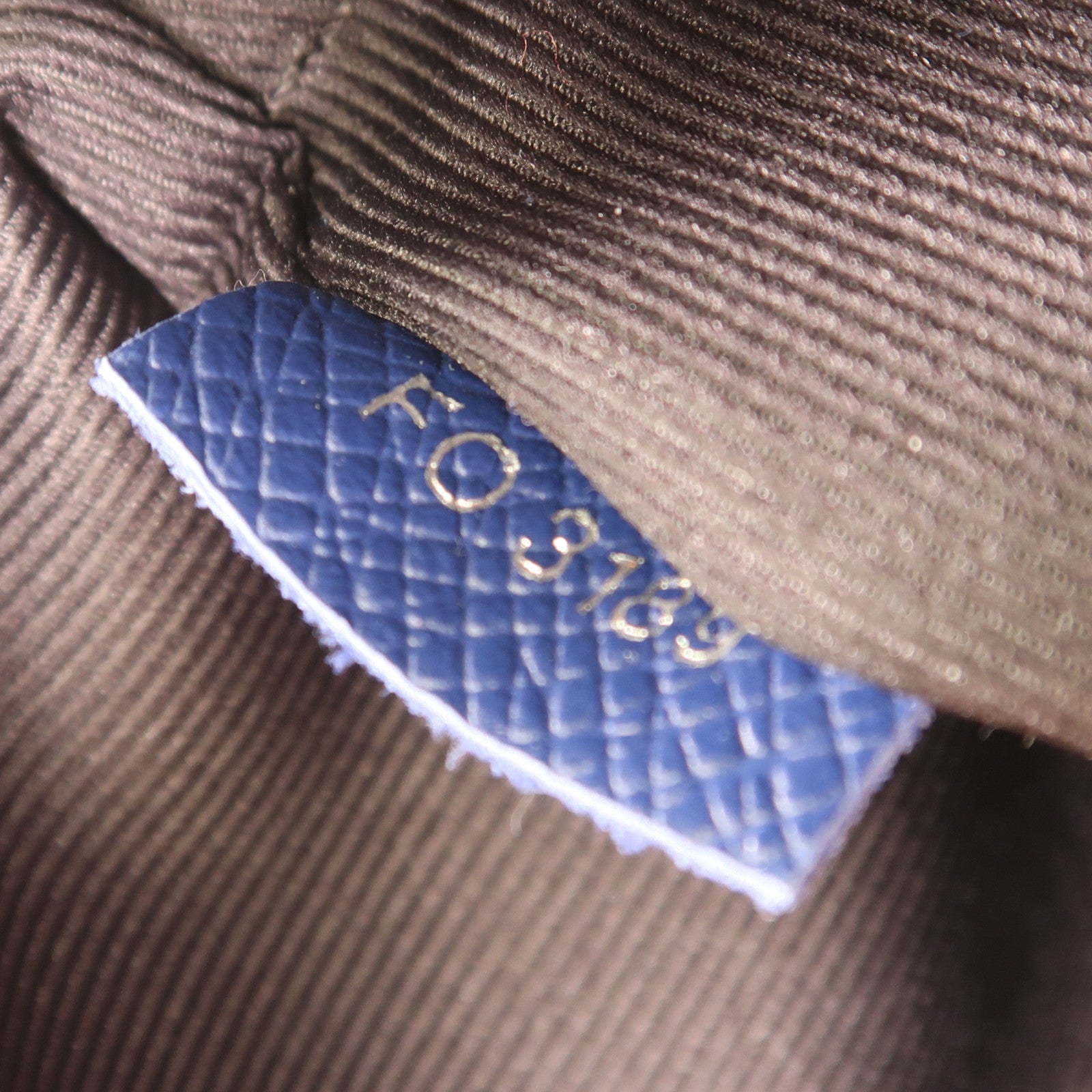 LOUIS VUITTON LV SHW  Outdoor Messenger Shoulder Bag M30242 Taiga/Monogram Blue