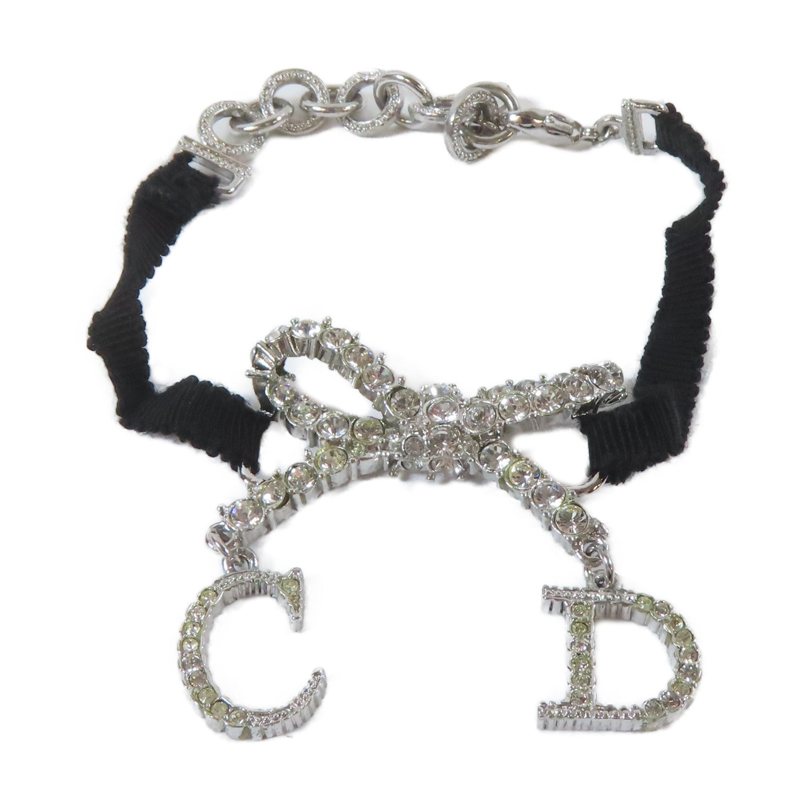 Dior 金屬Crystal Bracelet水晶手鏈