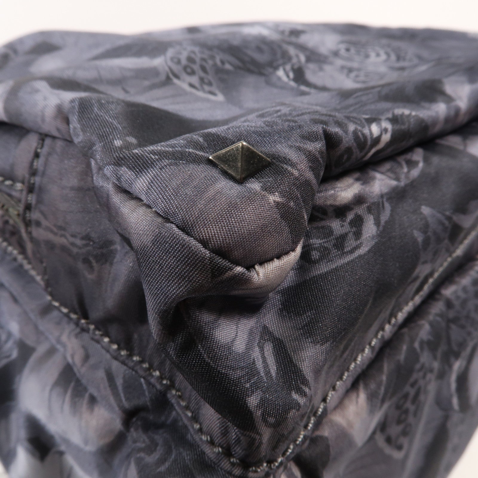 Valentino 帆布Rucksack銀扣背包