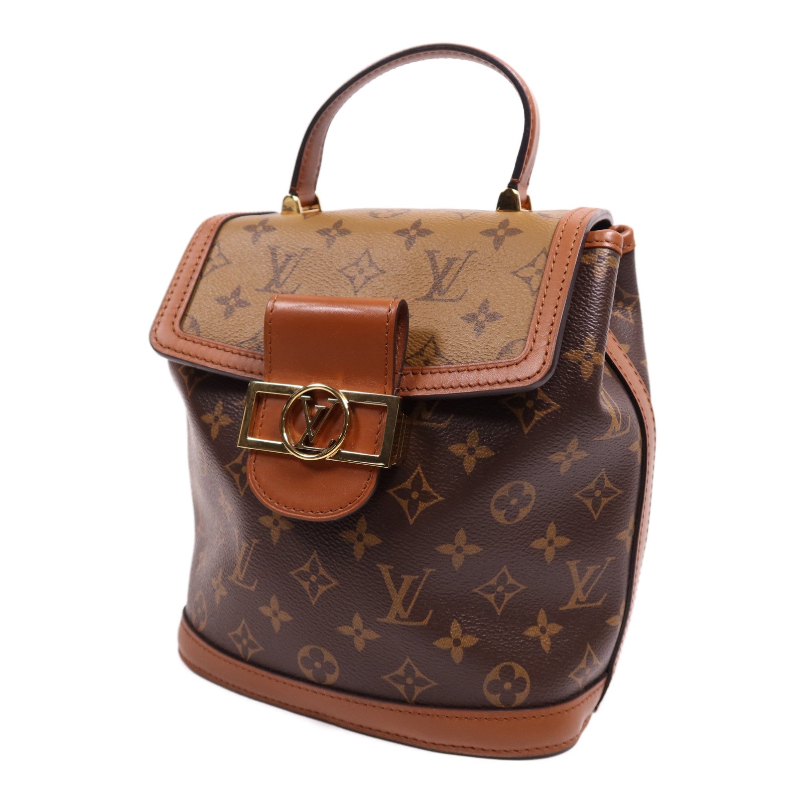 LOUIS VUITTON Monogram Reverse Dauphine Backpack背包